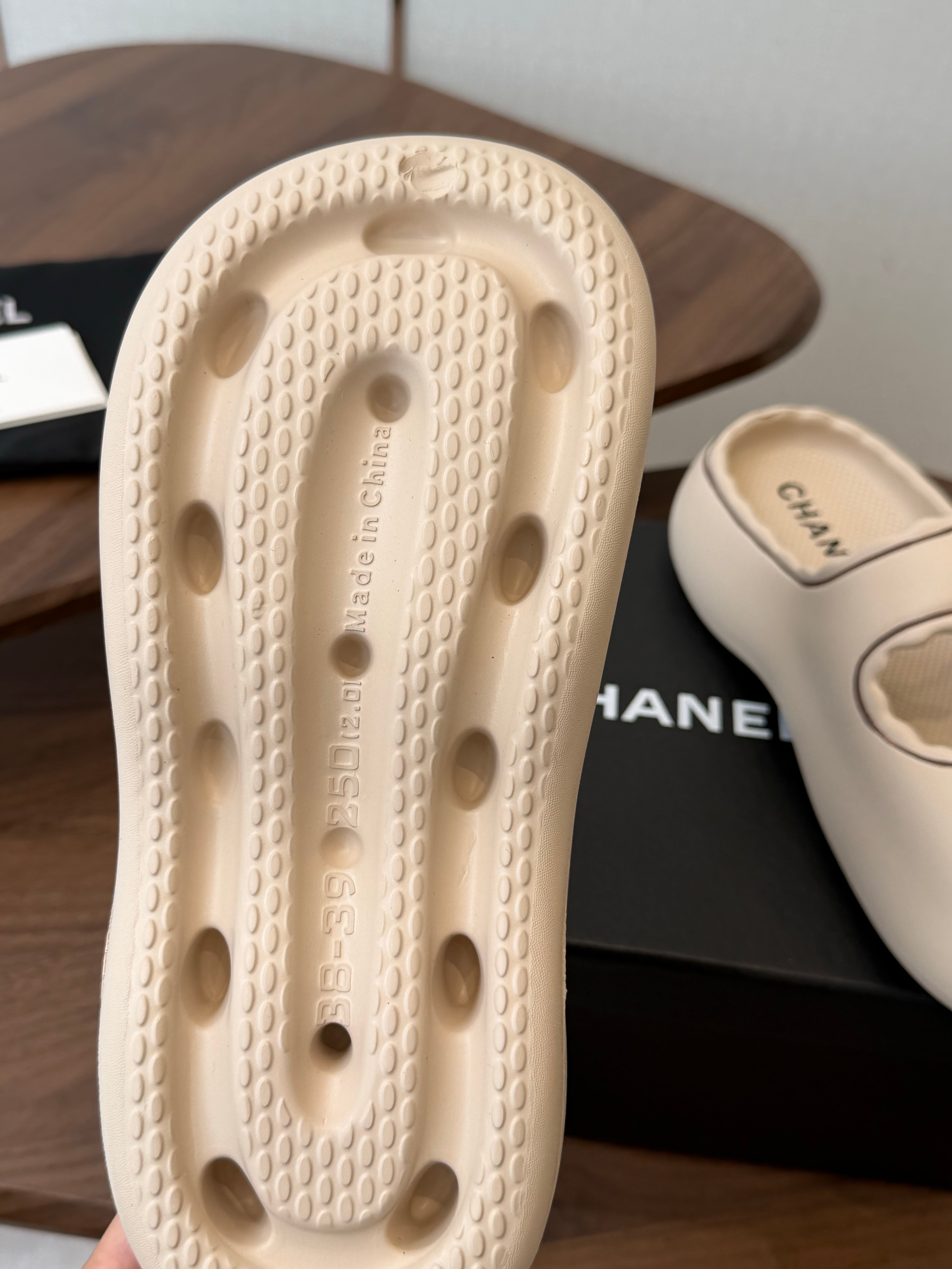 Chanel 2026 Platform Sandals Original Rubber 833976