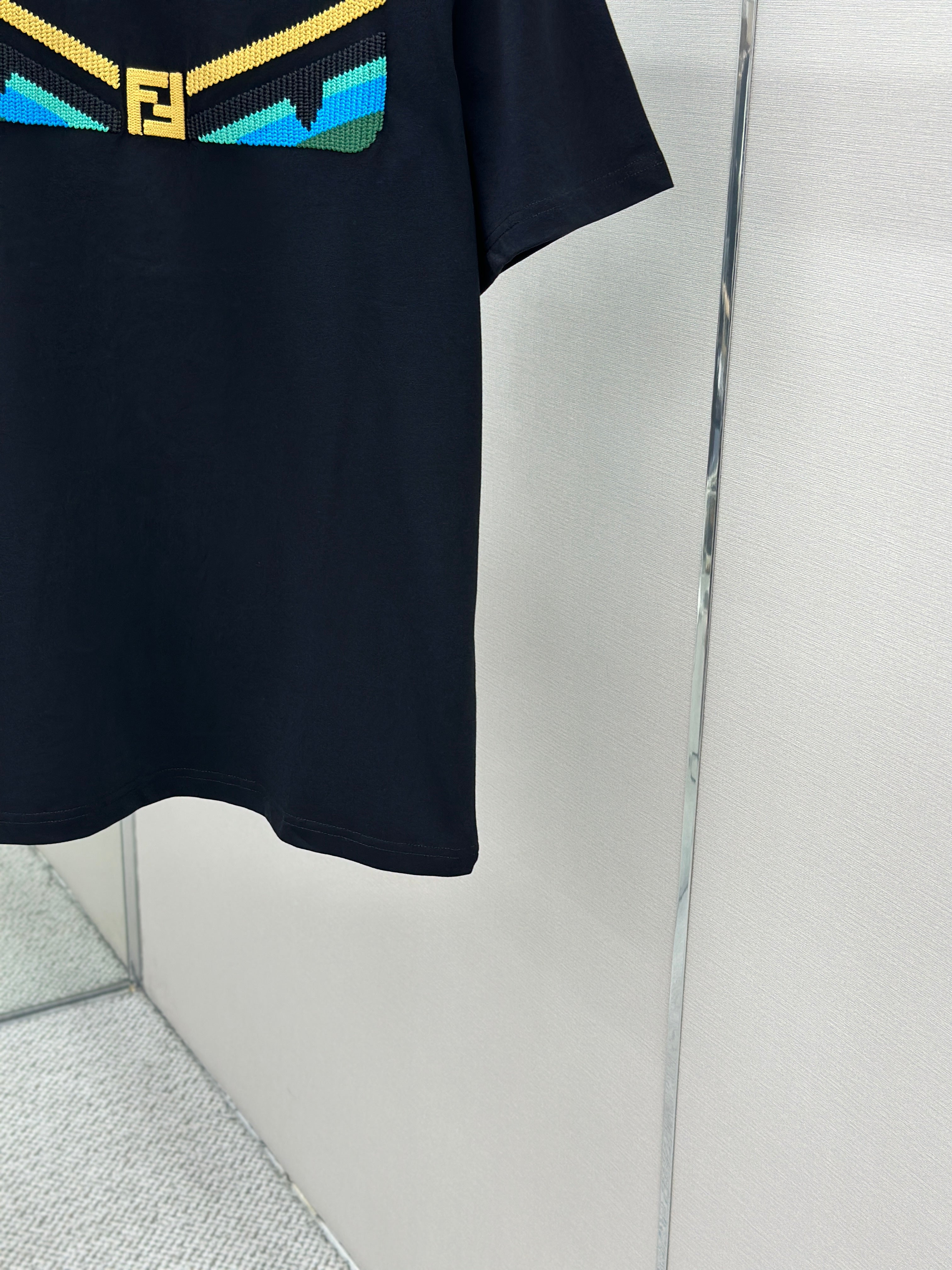 Fendi 2026 Short-Sleeve T-Shirt Cotton 739474