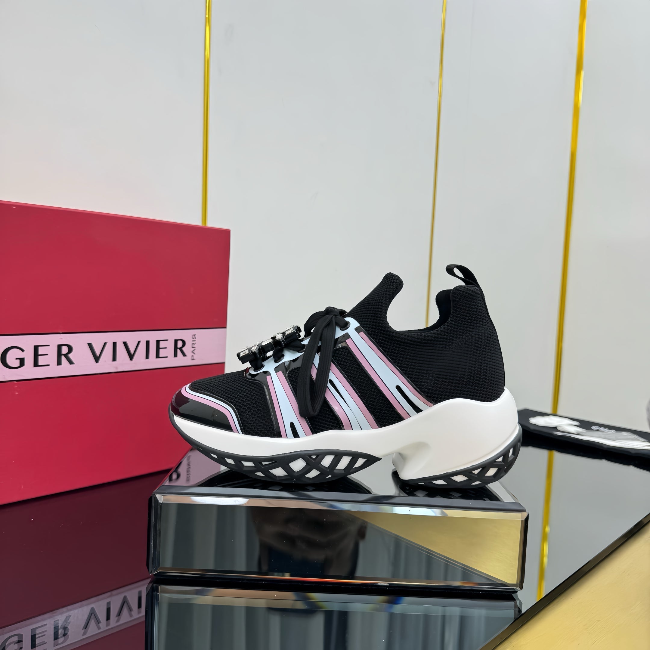 Viv 25 Motor Sneaker Black Special Mesh 250502