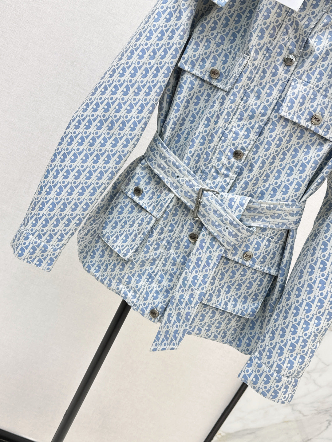 CD 25 Polyester Jacquard Hooded Jacket