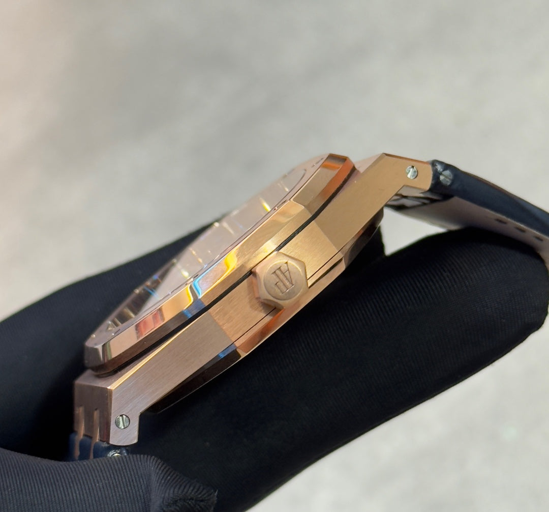 Audemars Piguet Royal Oak Selfwinding 41mm 15510OR Leather Strap