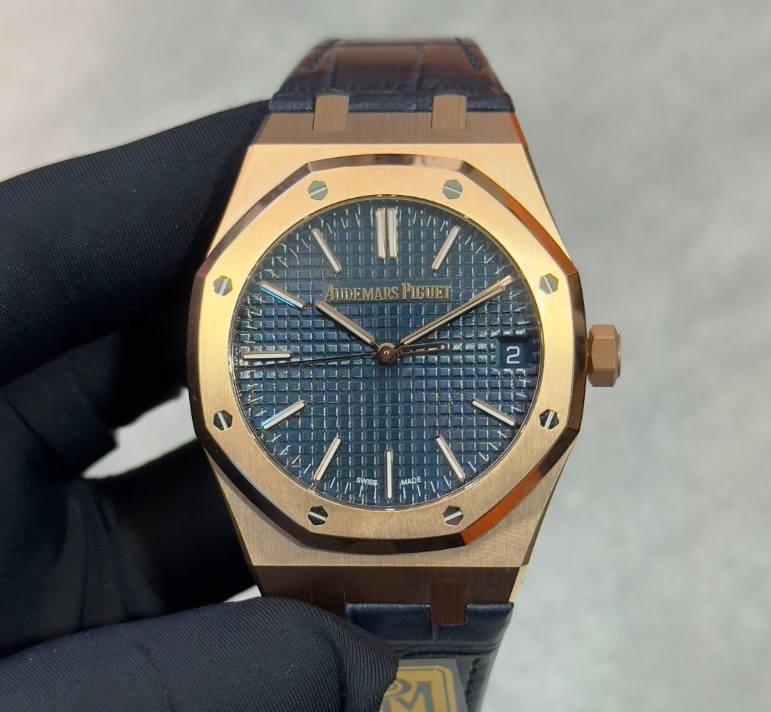 Audemars Piguet Royal Oak Selfwinding 41mm 15510OR Leather Strap