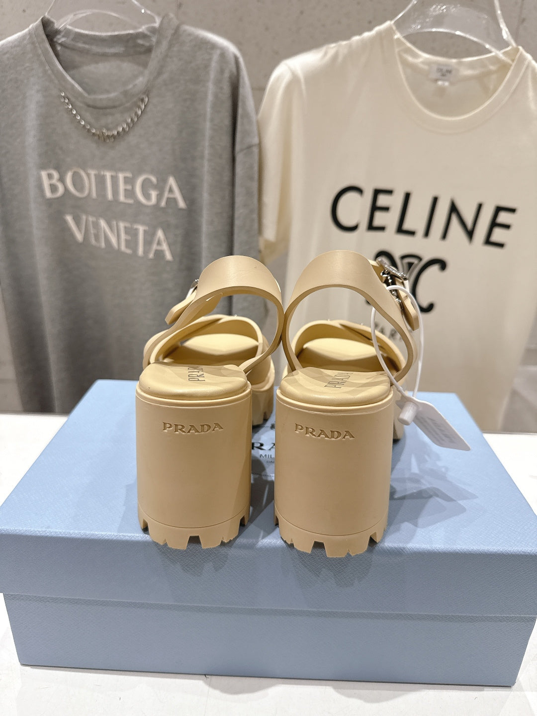 Prada 2026 Sandal 90mm Leather 852708