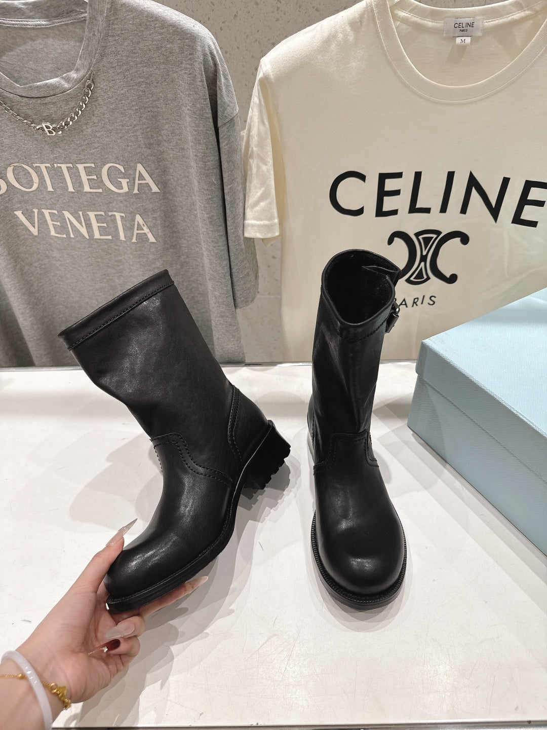 Prada 2026 Boot Cowhide 852713