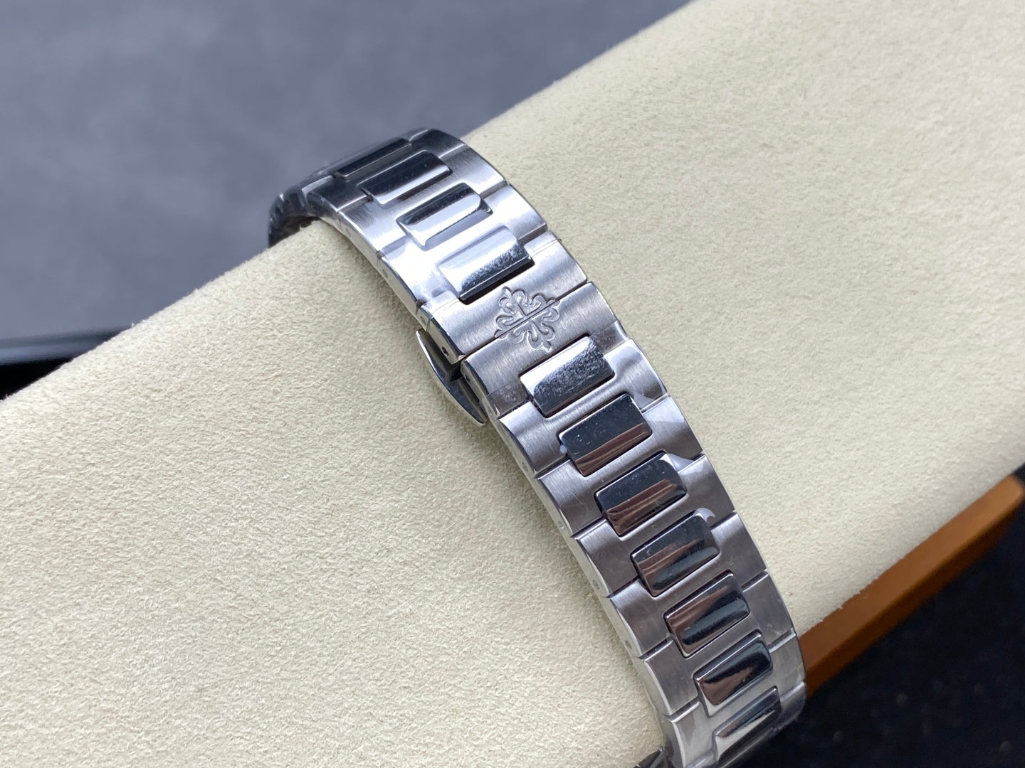 PATEK Nautilus 35.2mm Silver Blue Dial