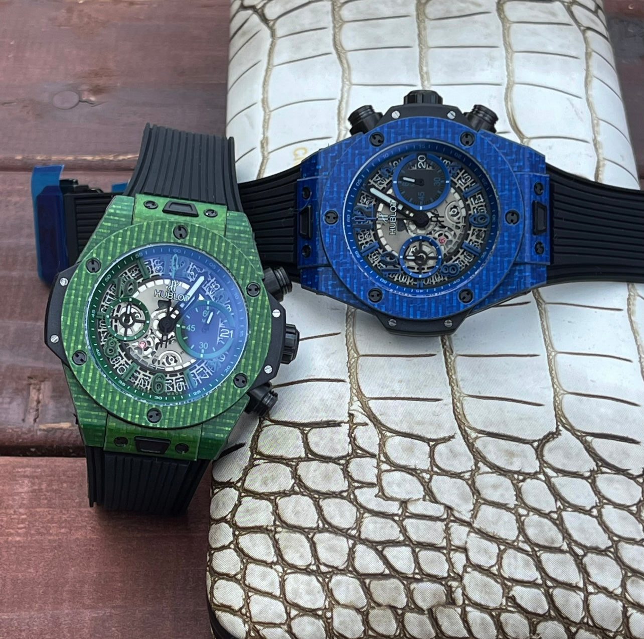 Hublot Big Bang Unico 45mm Watch Black Rubber Strap