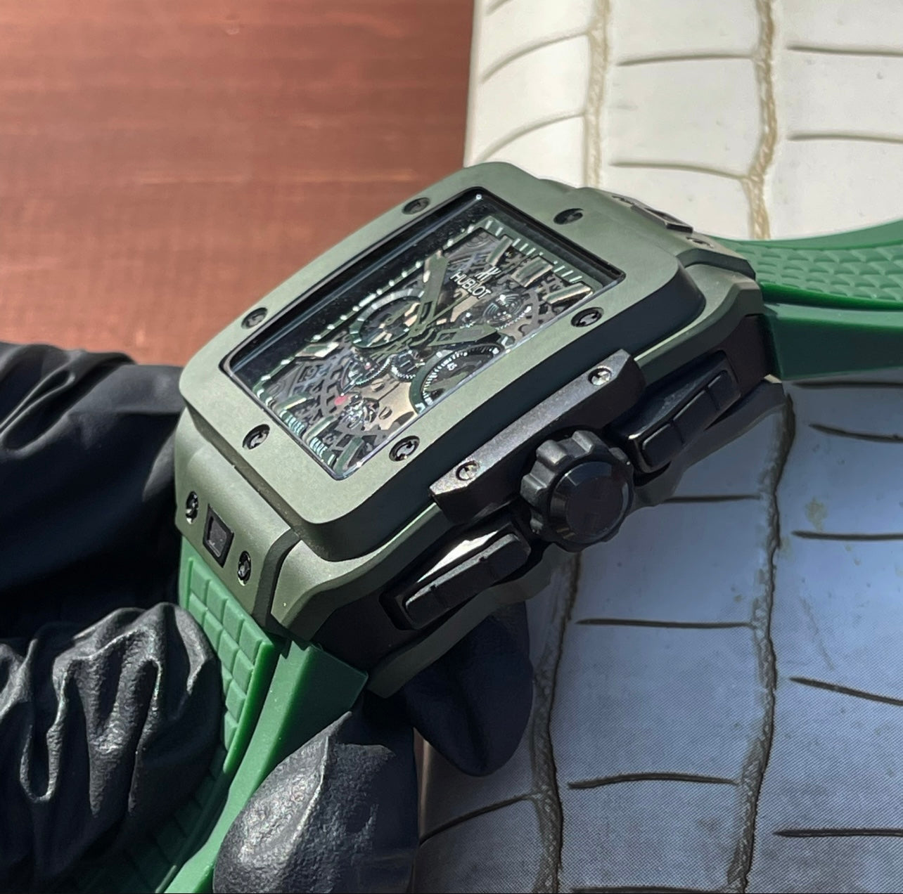 Hublot Spirit of Big Bang Dark Green Magic 42mm Watch