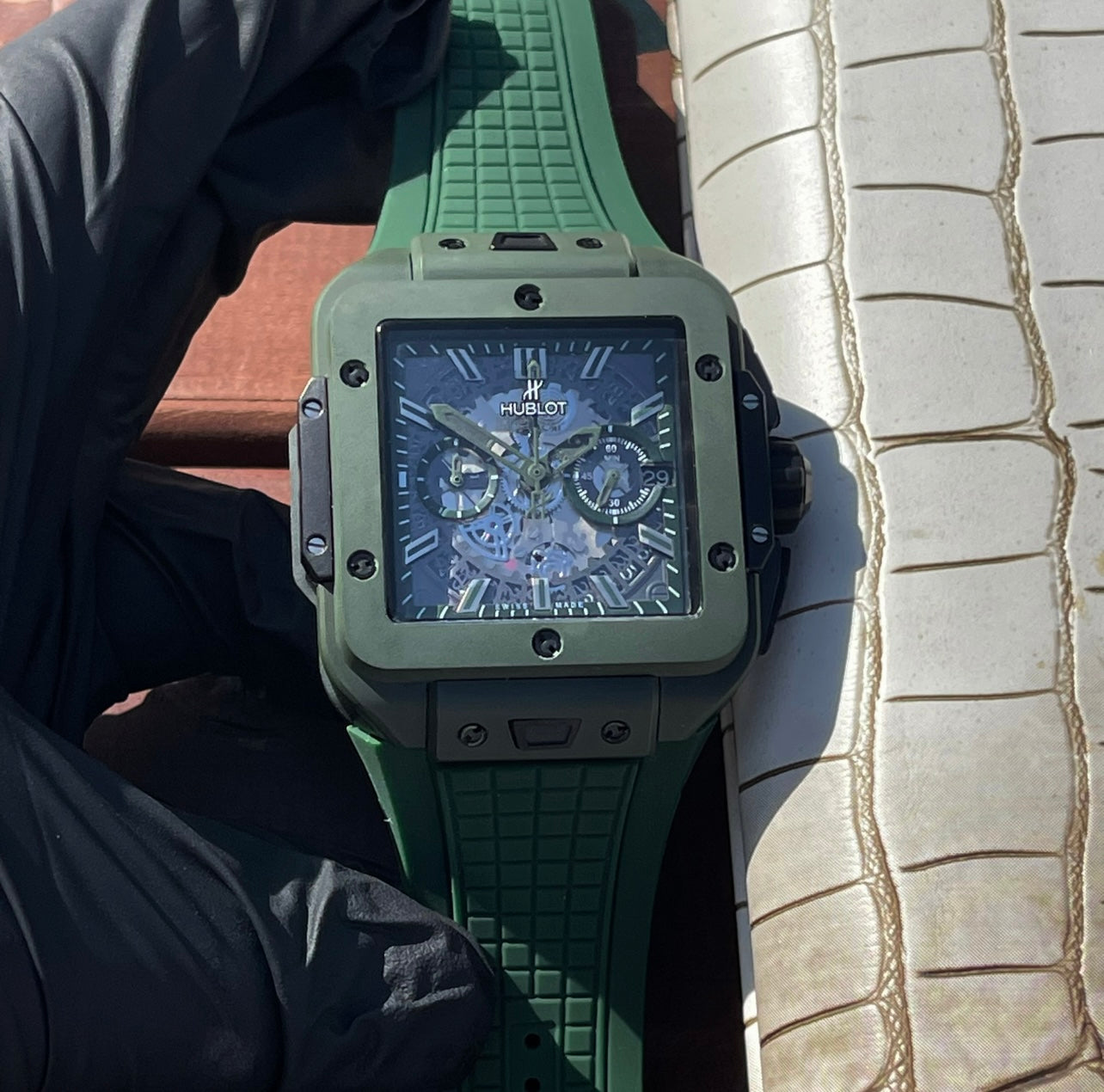 Hublot Spirit of Big Bang Dark Green Magic 42mm Watch