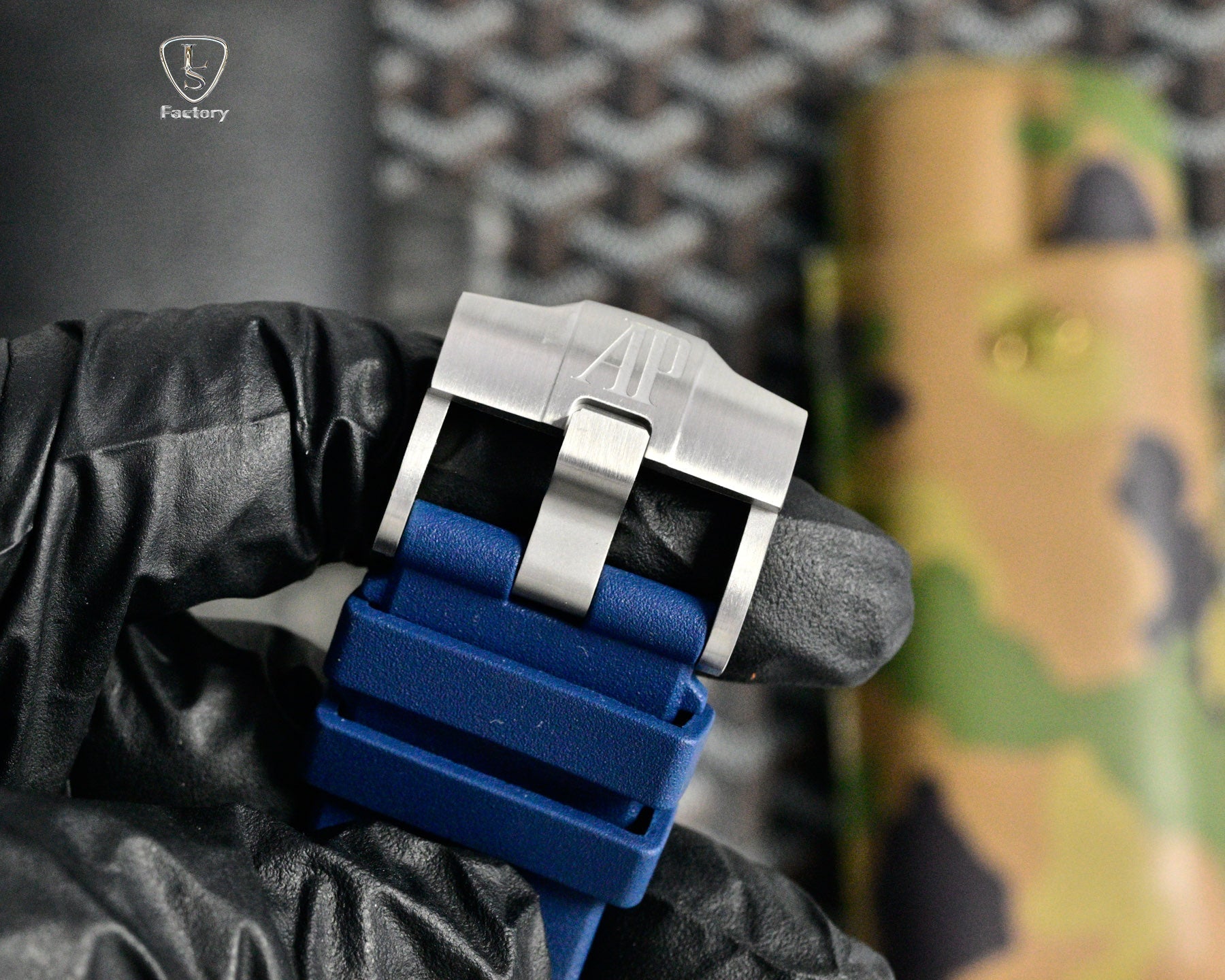 Audemars Piguet Royal Oak Chronograph 41mm Grey Case Grey Blue Dial