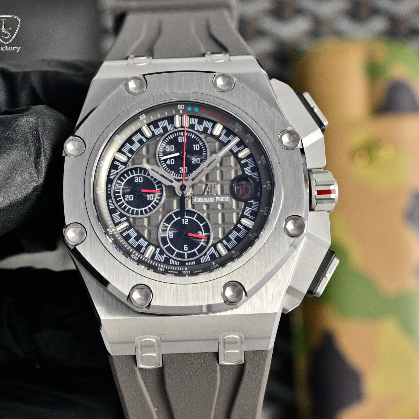 Audemars Piguet Royal Oak Chronograph 41mm Grey Case Grey Dial