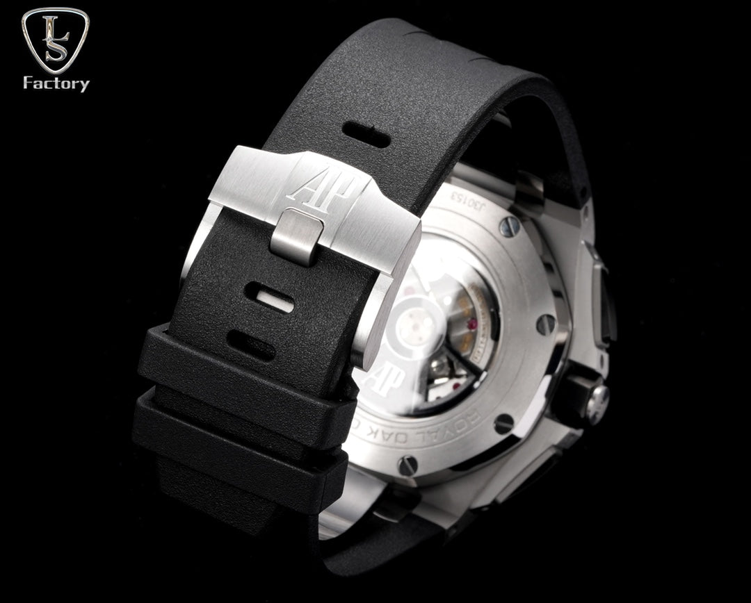 Audemars Piguet Royal Oak Offshore Chronograph 41mm Steel Case Black White Dial