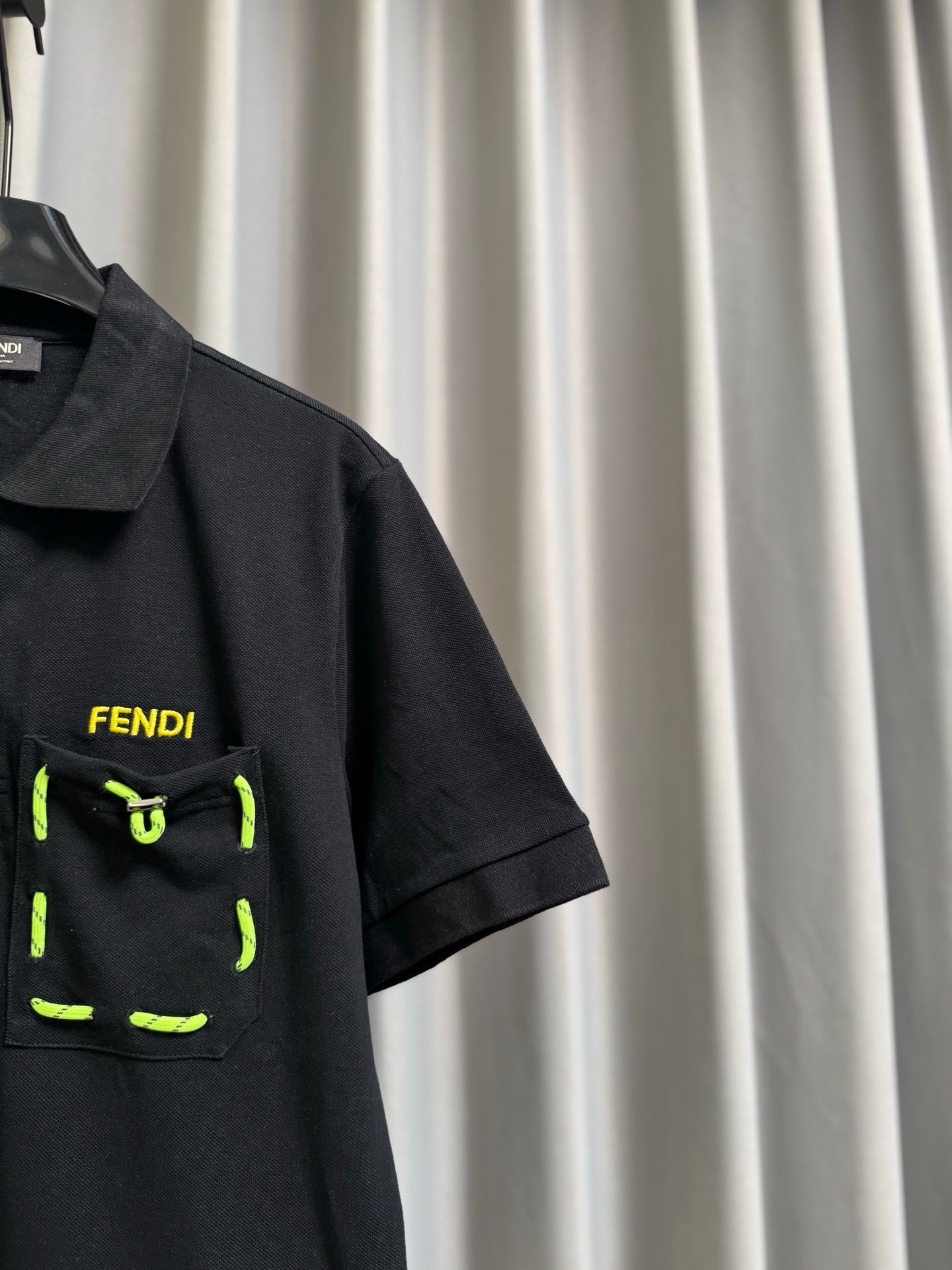 Fendi 2026 Men's Short-Sleeve Polo Shirt Cotton 830414