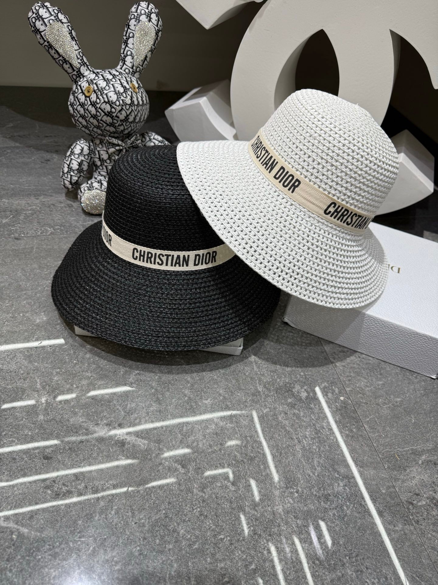 Dior Wide Brim Straw Hat 280801