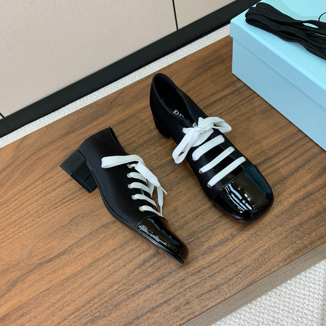 Prada 2026 Mary Janes 25mm Calfskin 792719