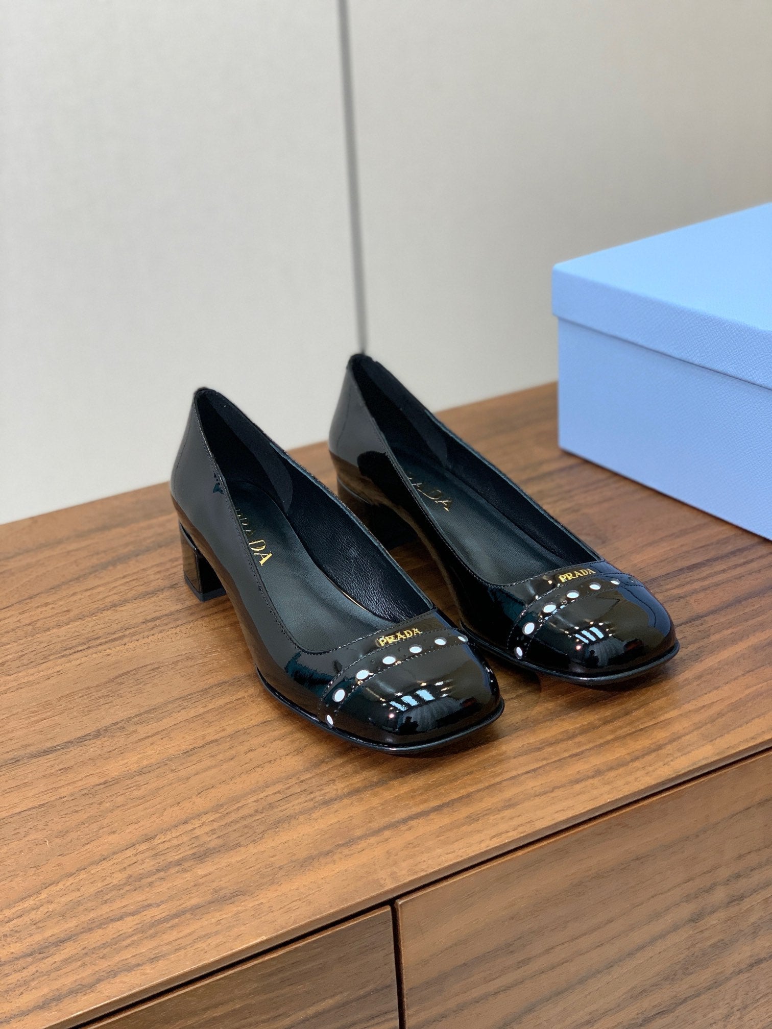 Prada 2026 Ballet Flats Patent Leather 792672