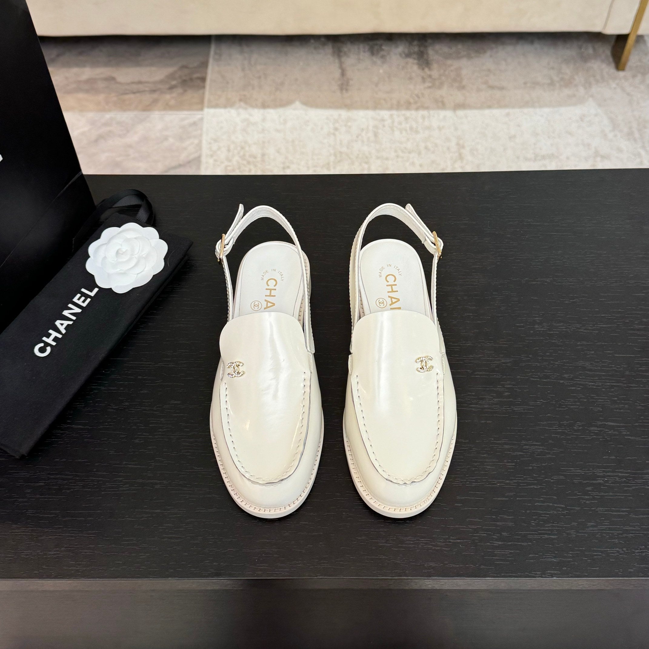 CC 25C Slingback Loafer Patent Leather