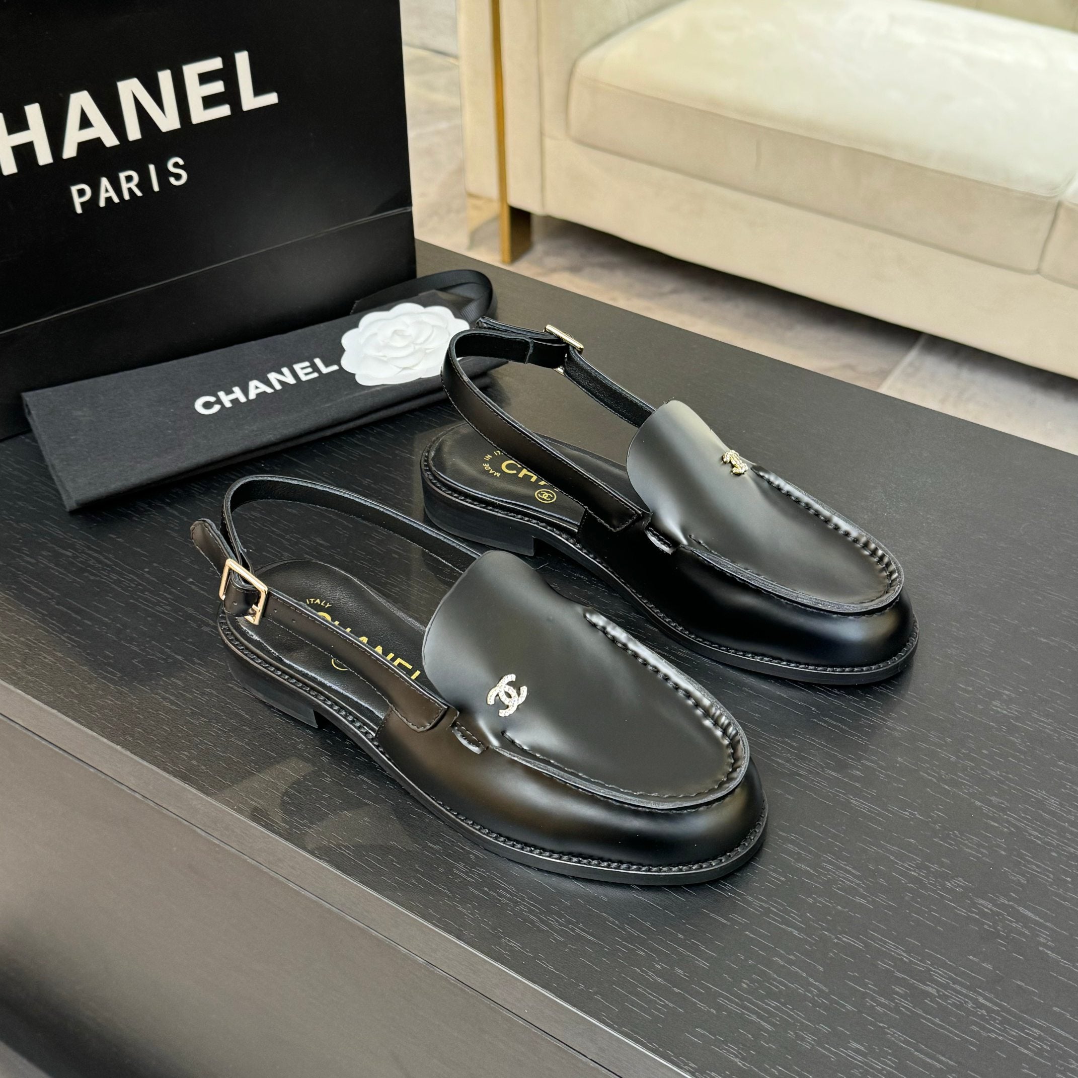 CC 25C Slingback Loafer Patent Leather
