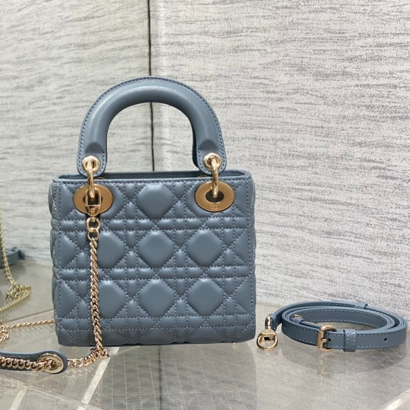 mini lady 17 lambskin