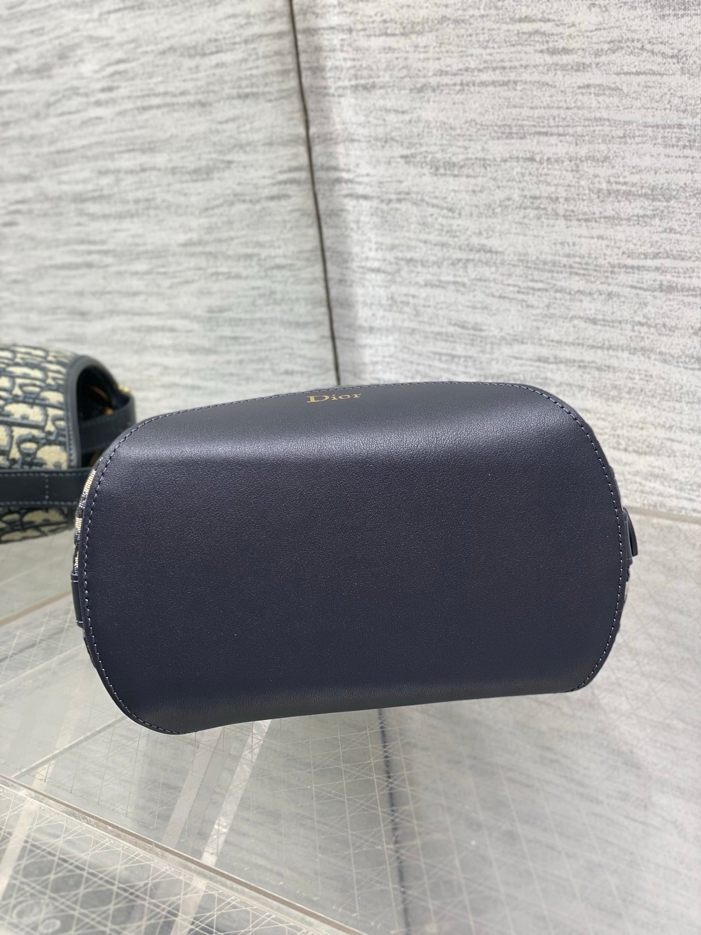 Dior 2026 Medaillon Bucket Bag 19.5cm Fabric And Grained Calfskin