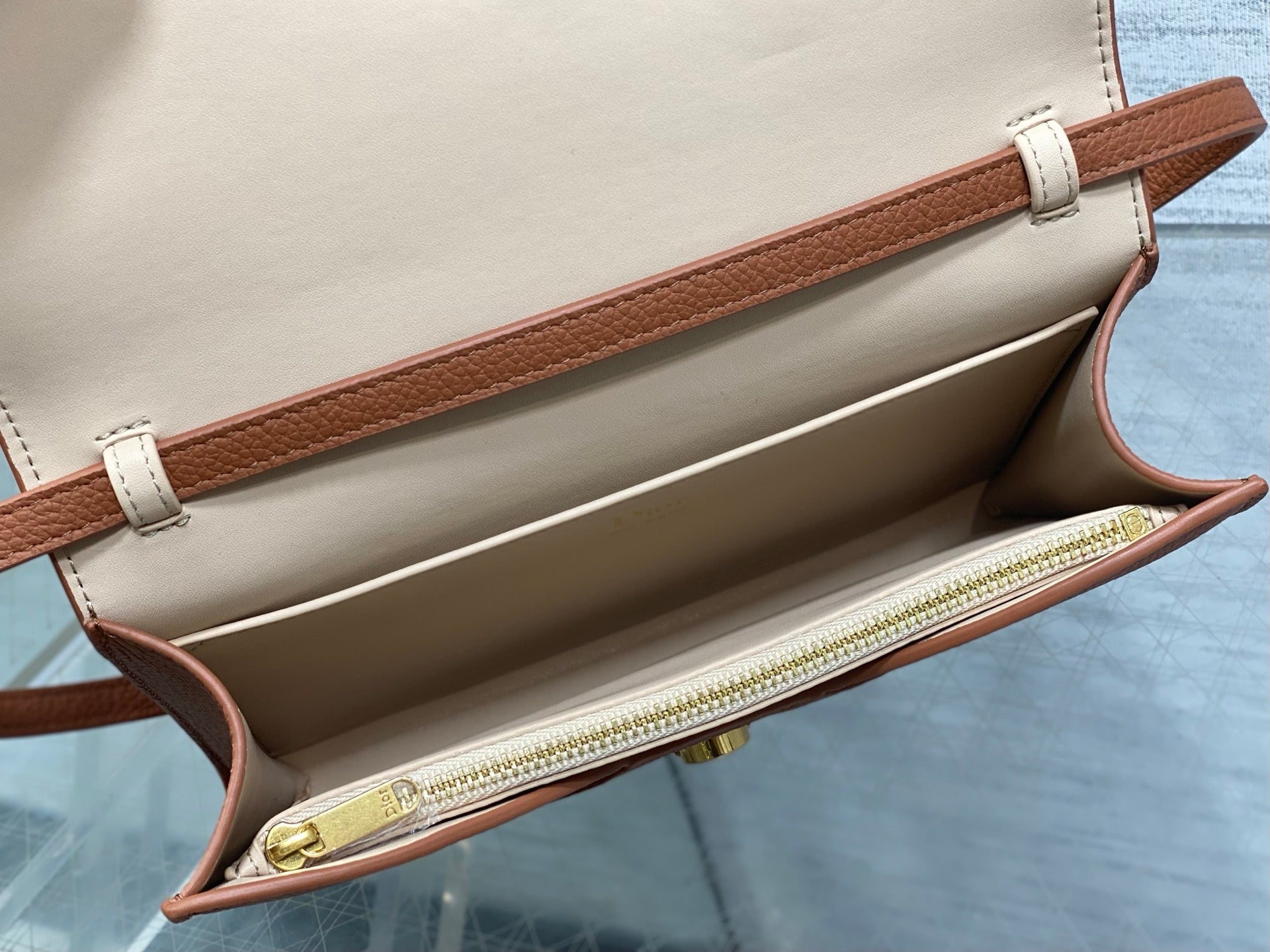 Dior 2026 Medaillon Bag 23cm Embossed Calfskin 378674