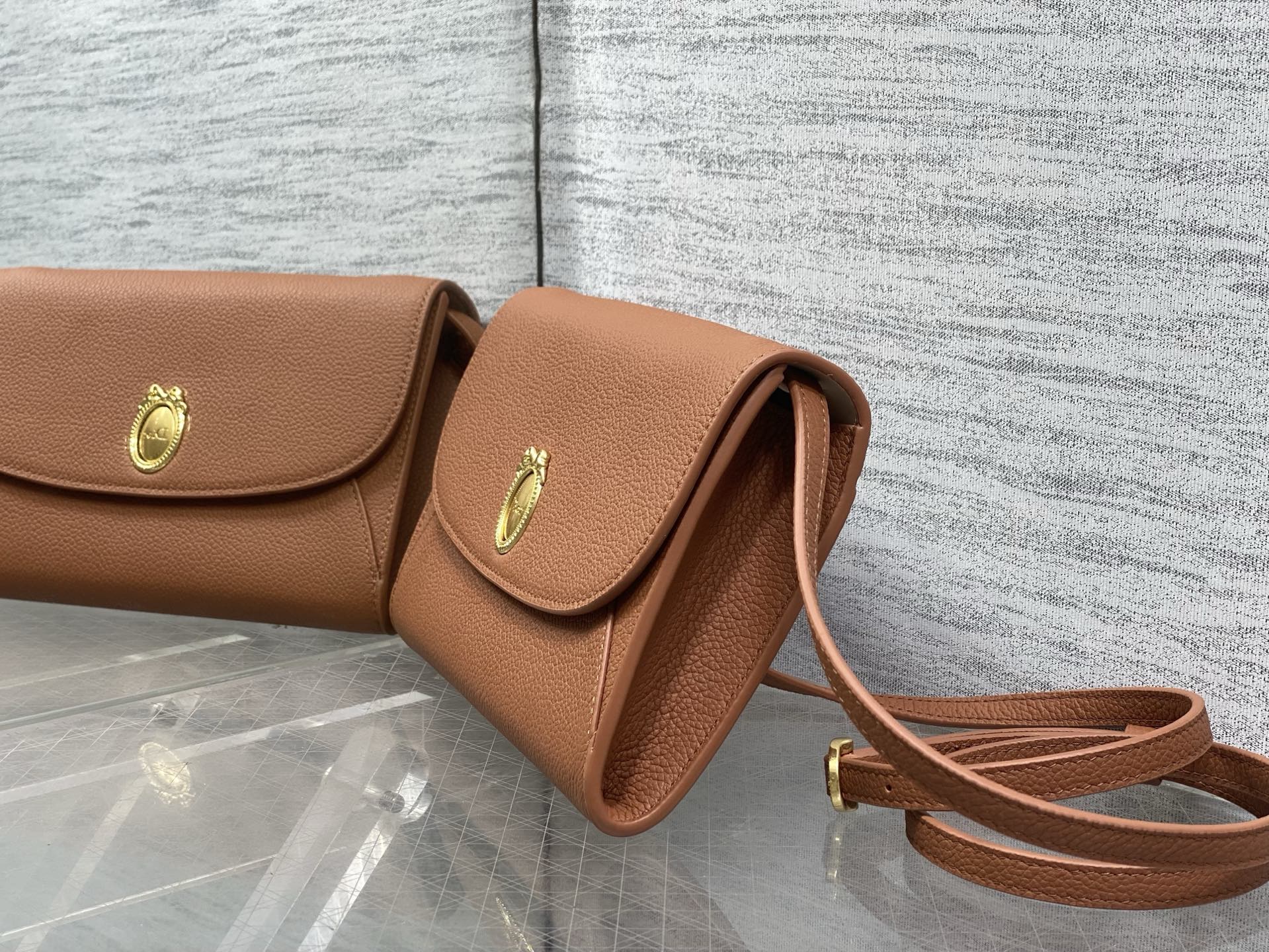Dior 2026 Medaillon Bag 23cm Embossed Calfskin 378674