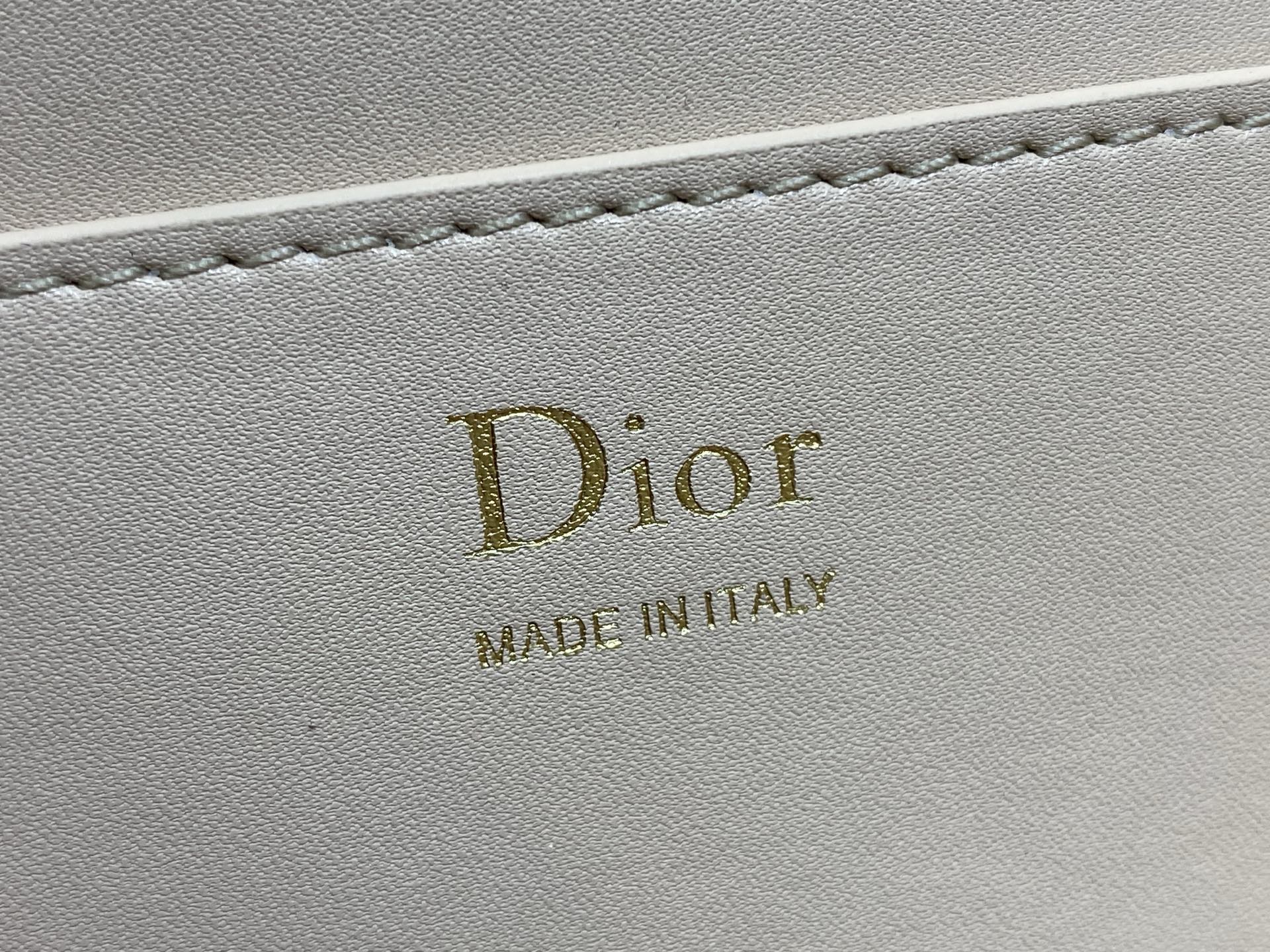 Dior 2026 Medaillon Bag 23cm Embossed Calfskin 378674