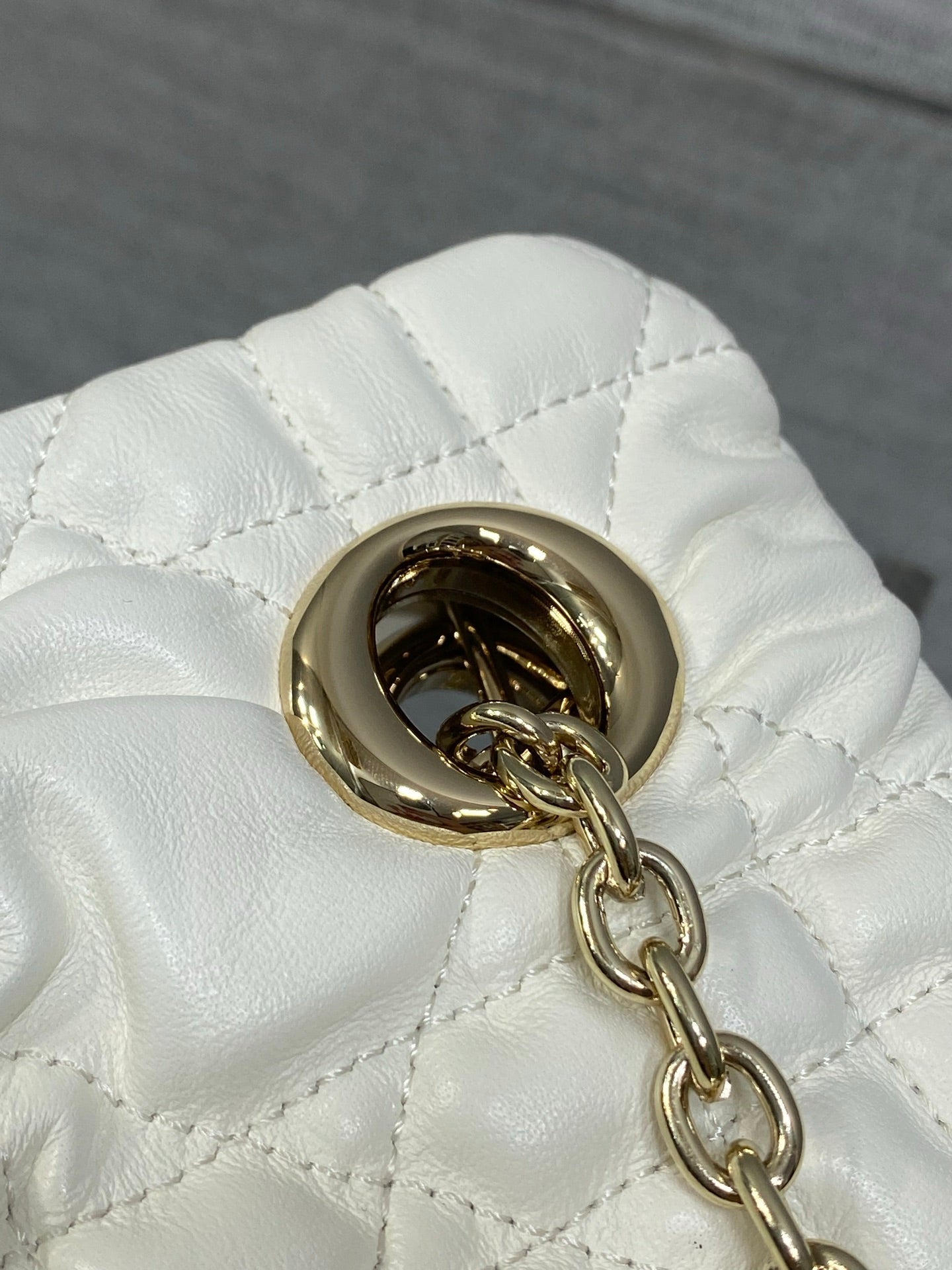 Dior 2026 Crunchy Bag 33cm Cannage Leather 378818