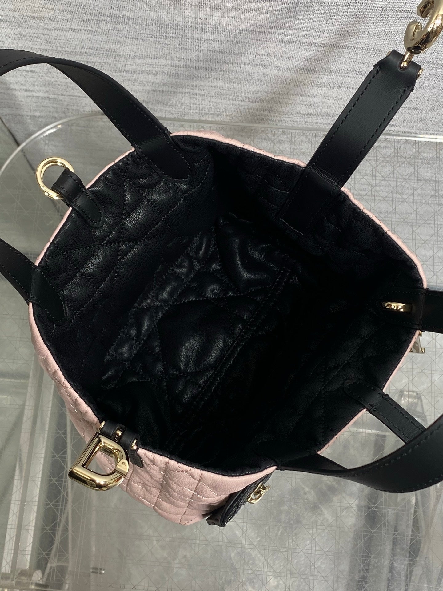 Dior 2026 Toujours Vertical Tote Bag Calfskin