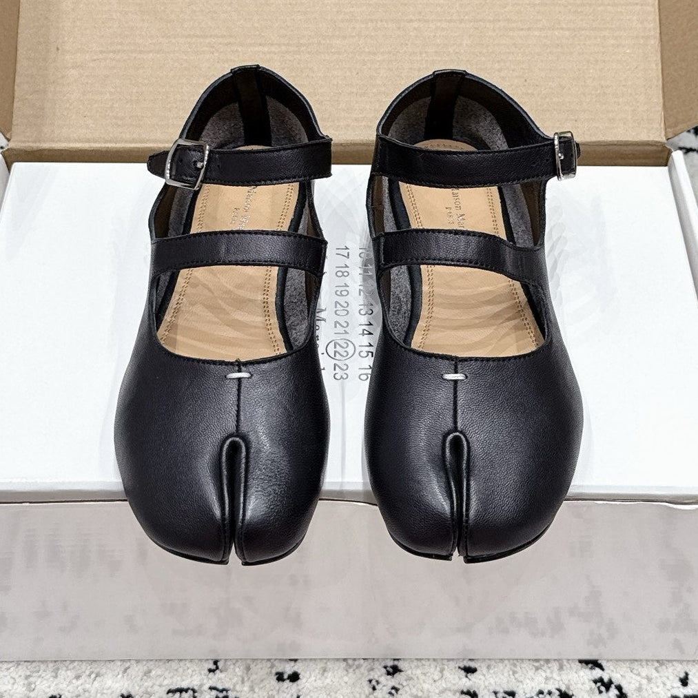 Maison Margiela 2026 Mary Jane Ballet Flat Sheepskin 923257