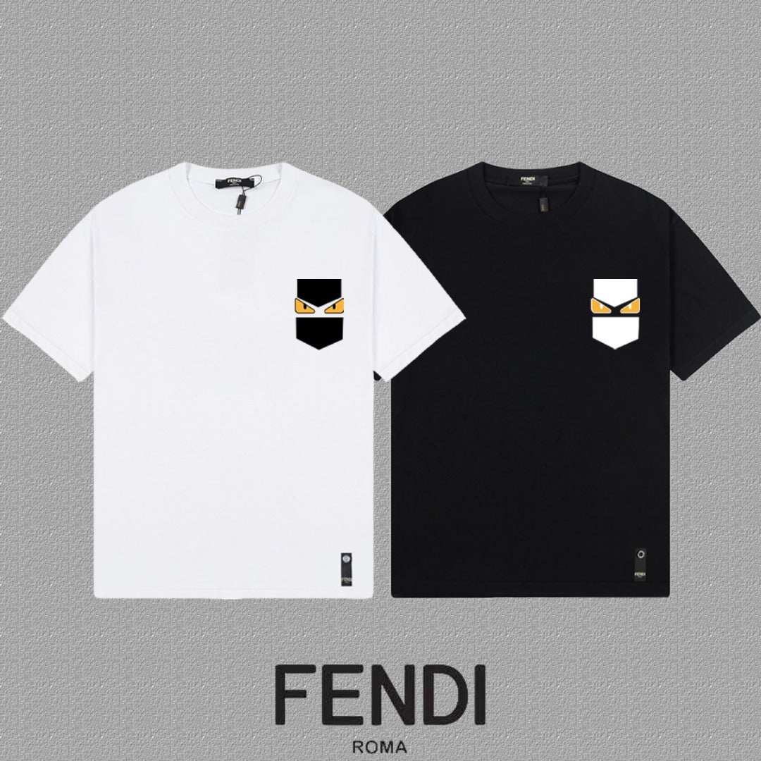 Fendi 2026 Men's Short-Sleeve T-Shirt Cotton 806070
