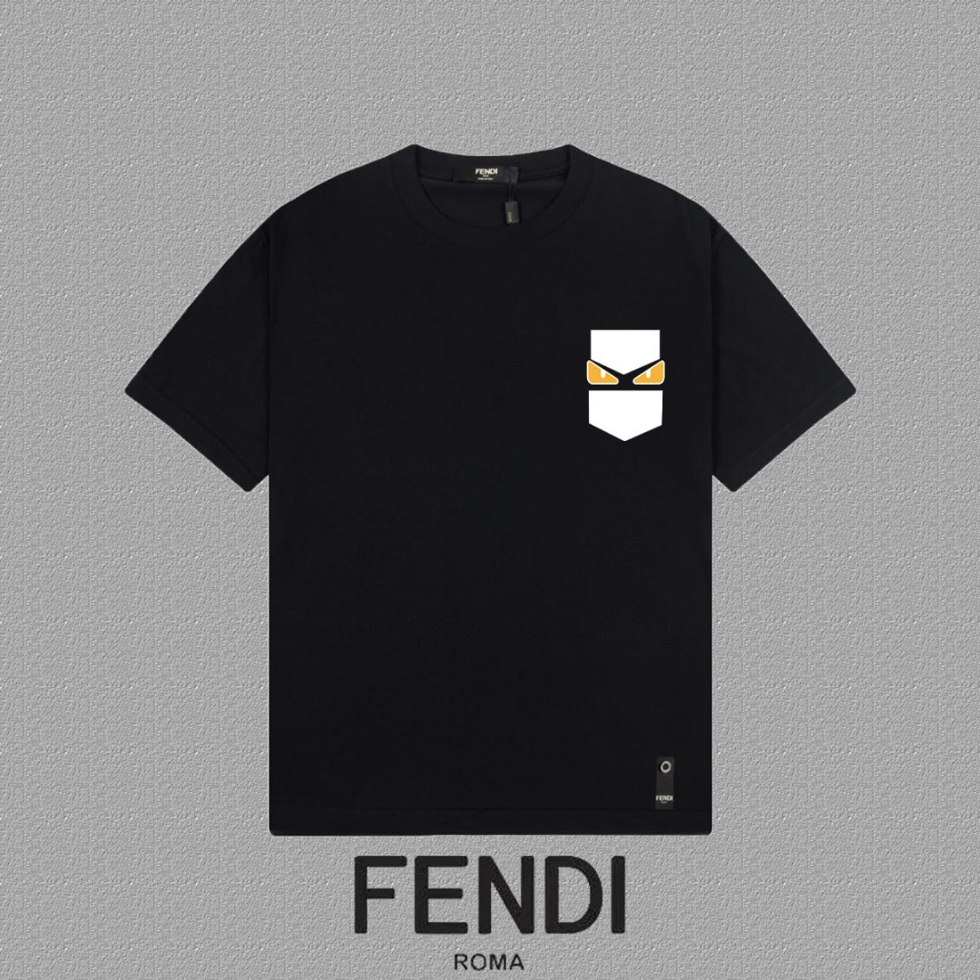 Fendi 2026 Men's Short-Sleeve T-Shirt Cotton 806070