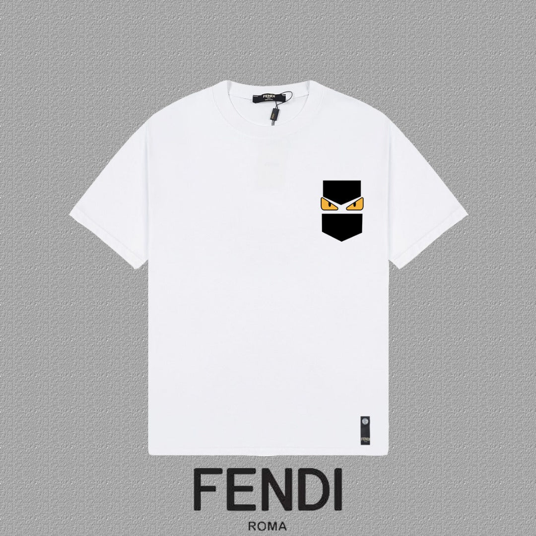Fendi 2026 Men's Short-Sleeve T-Shirt Cotton 806070