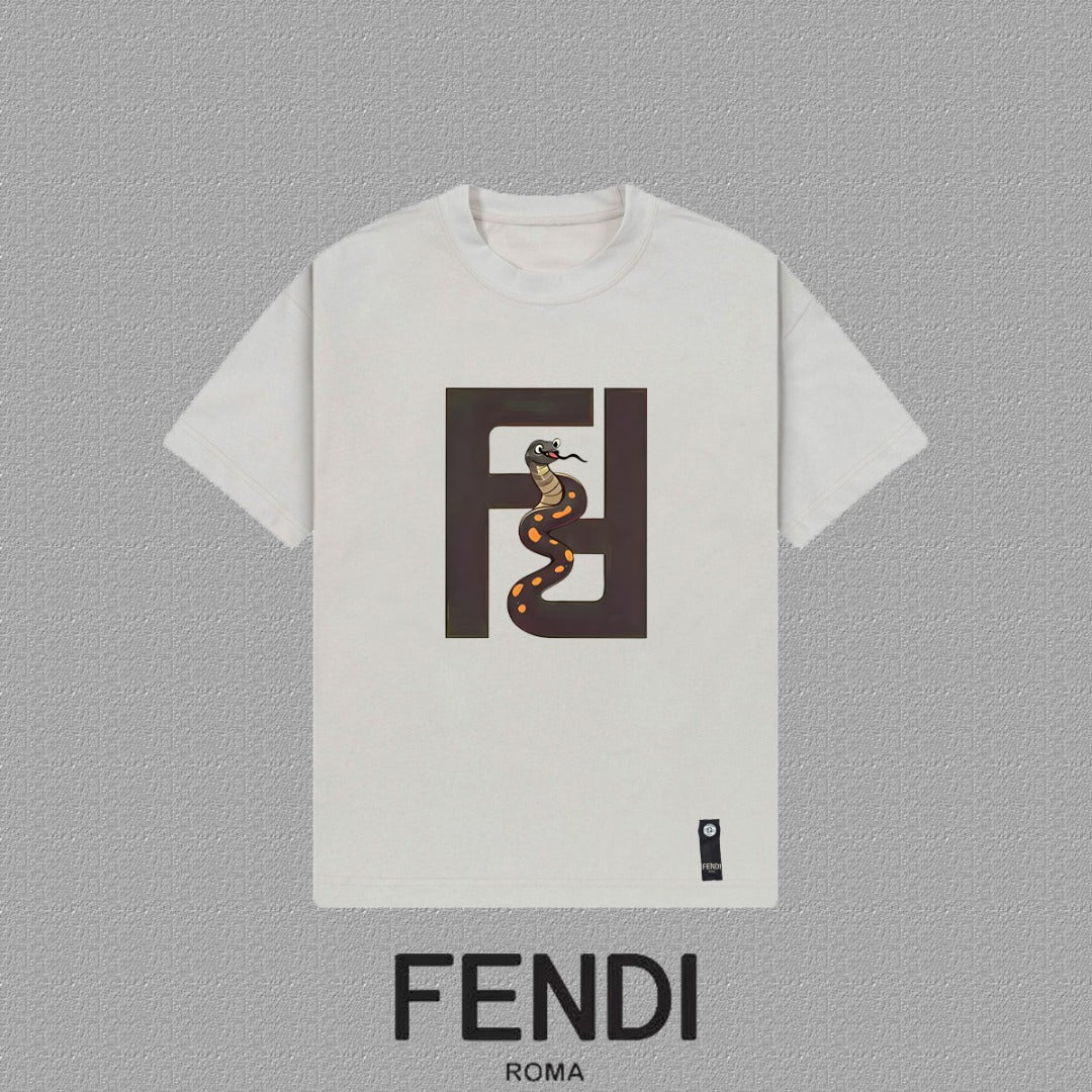 Fendi 2026 Men's Short-Sleeve T-Shirt Cotton 806084