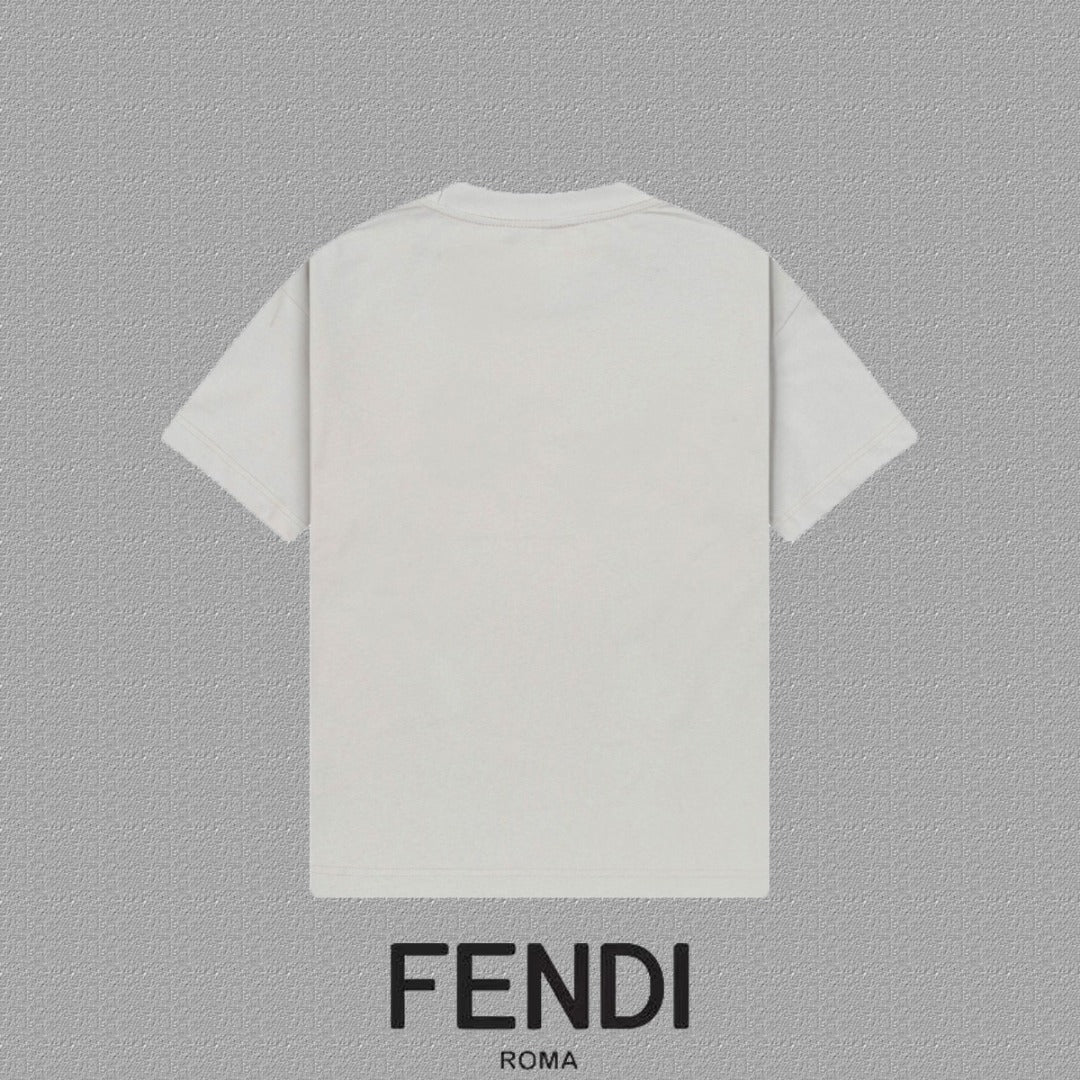 Fendi 2026 Men's Short-Sleeve T-Shirt Cotton 806087