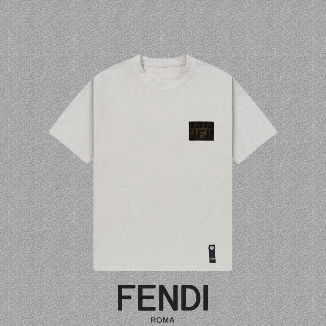 Fendi 2026 Men's Short-Sleeve T-Shirt Cotton 806093