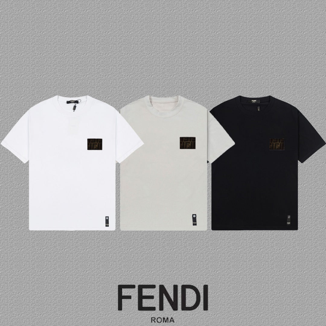 Fendi 2026 Men's Short-Sleeve T-Shirt Cotton 806093