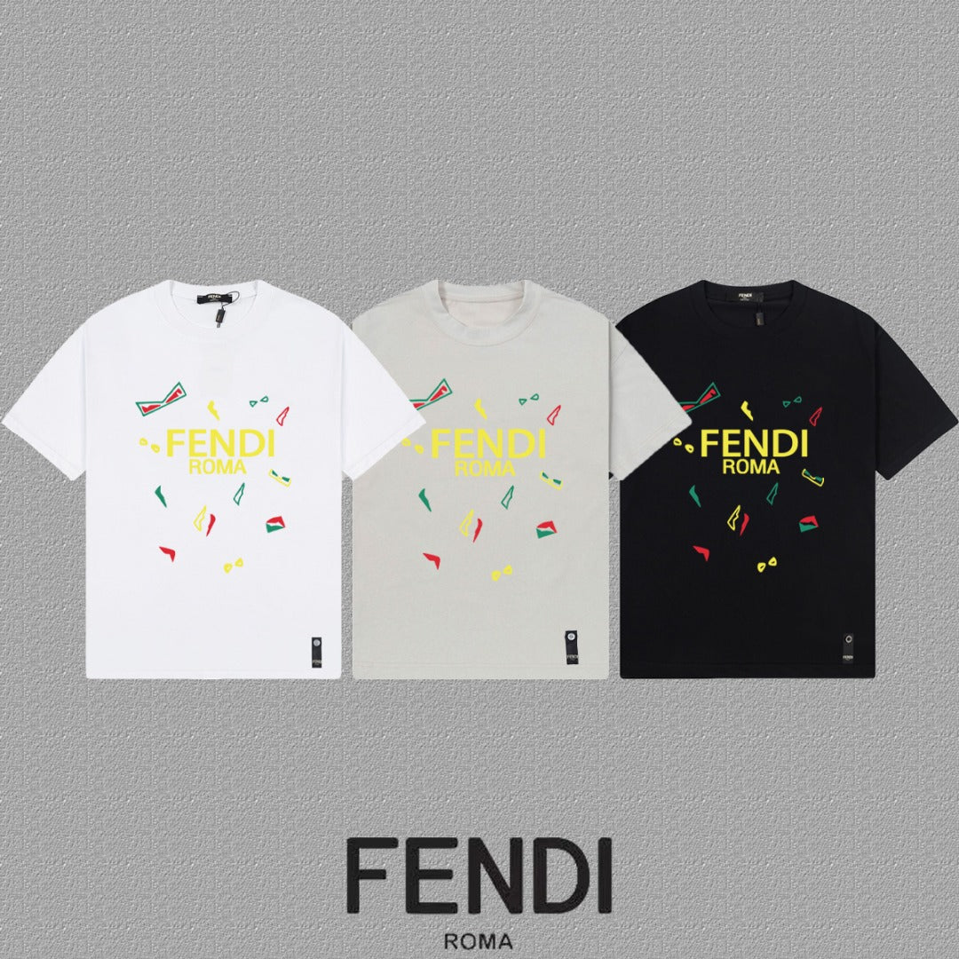 Fendi 2026 Men's Short-Sleeve T-Shirt Cotton 806105