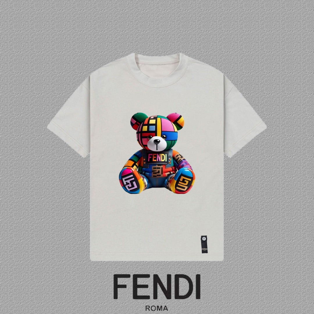 Fendi 2026 Men's Short-Sleeve T-Shirt Cotton 806111