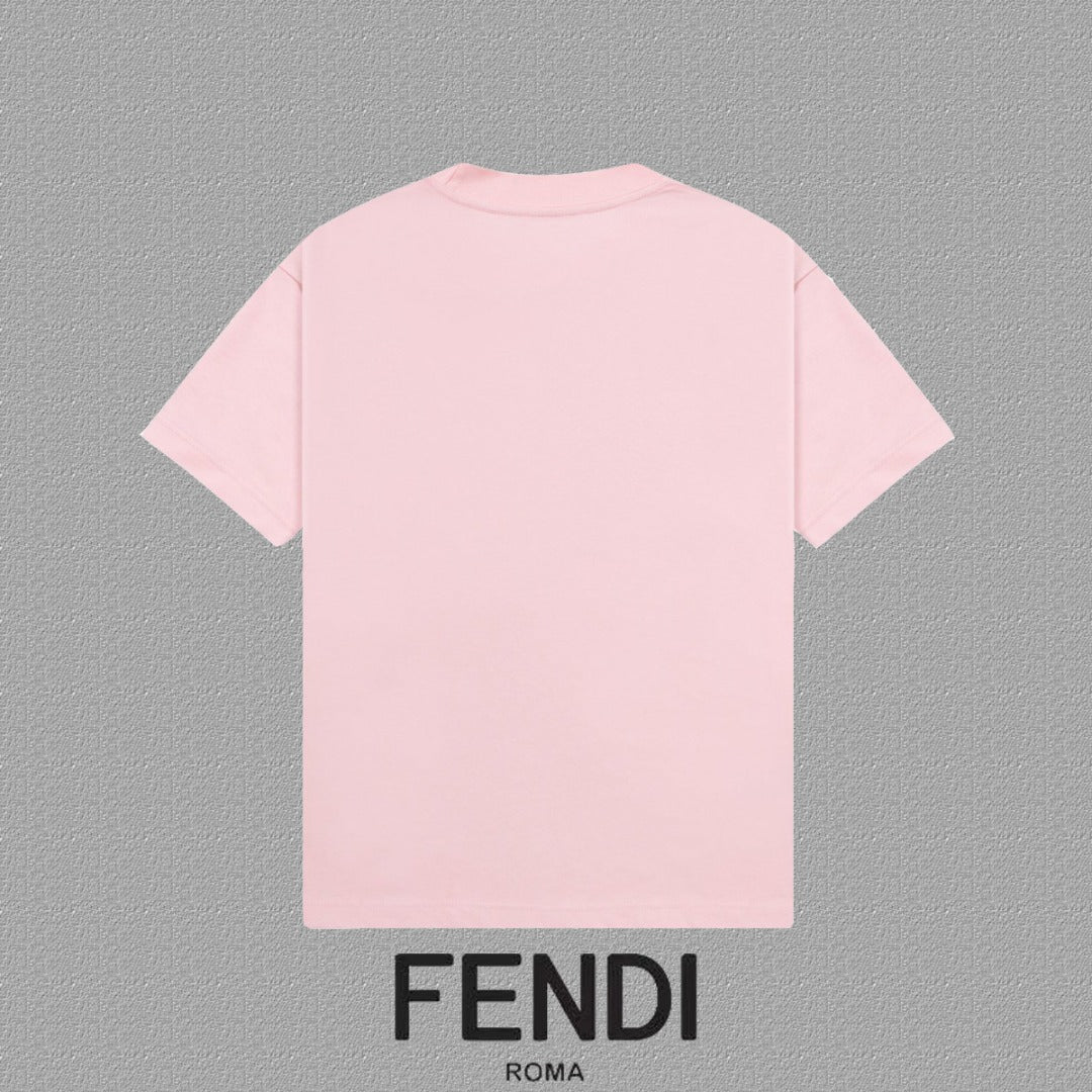 Fendi 2026 Men's Short-Sleeve T-Shirt Cotton 805945