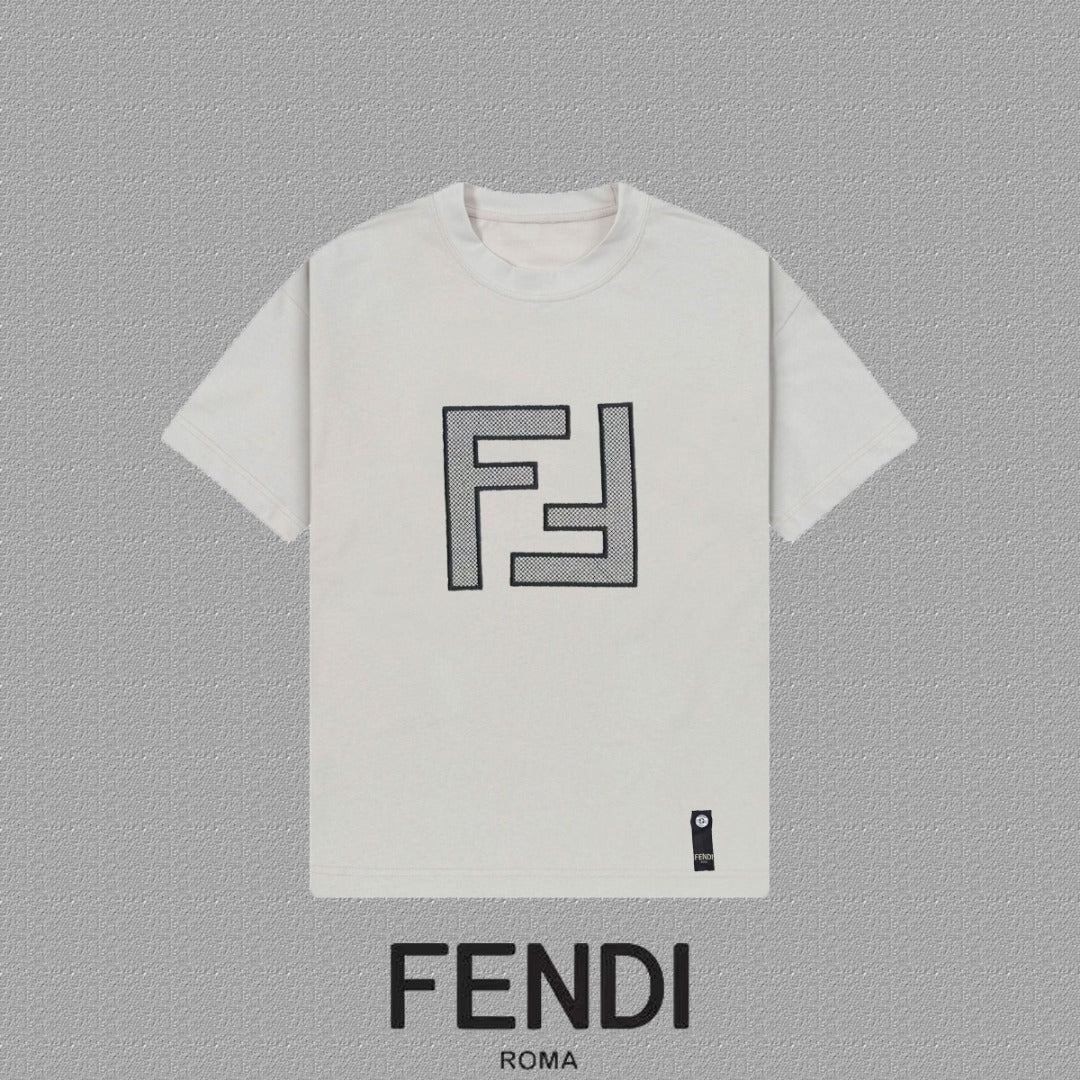 Fendi 2026 Men's Short-Sleeve T-Shirt Cotton 805948
