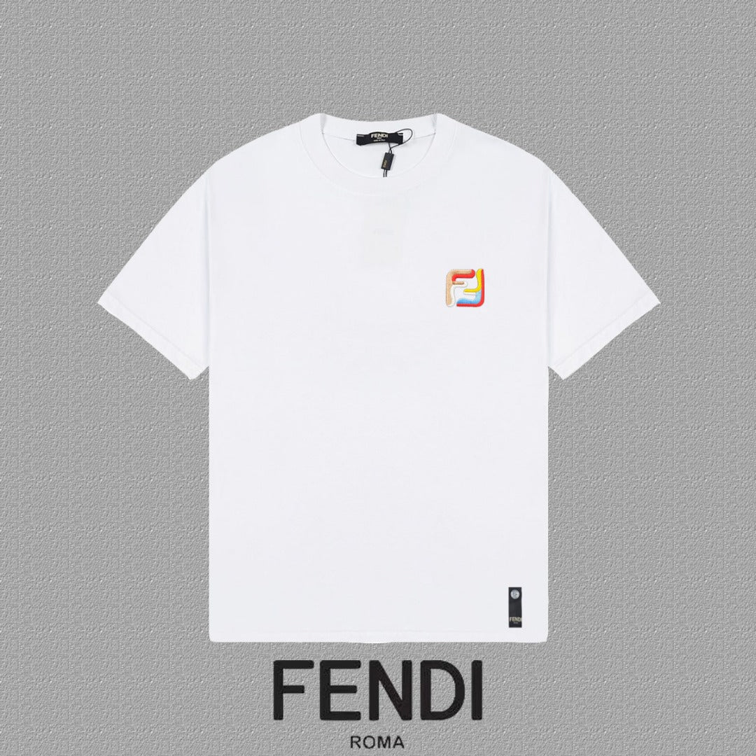 Fendi 2026 Men's Short-Sleeve T-Shirt Cotton 805954