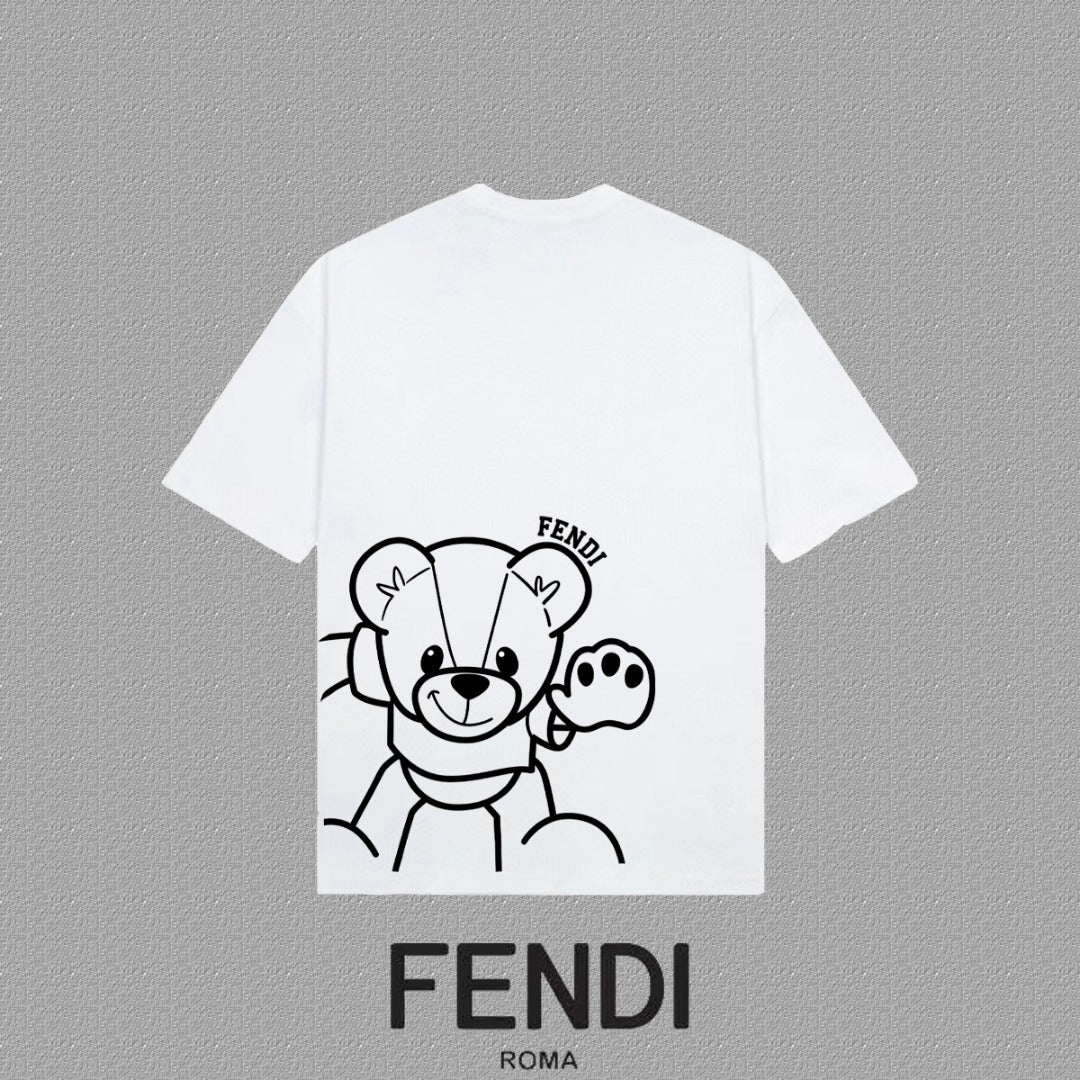 Fendi 2026 Men's Short-Sleeve T-Shirt Cotton 805957