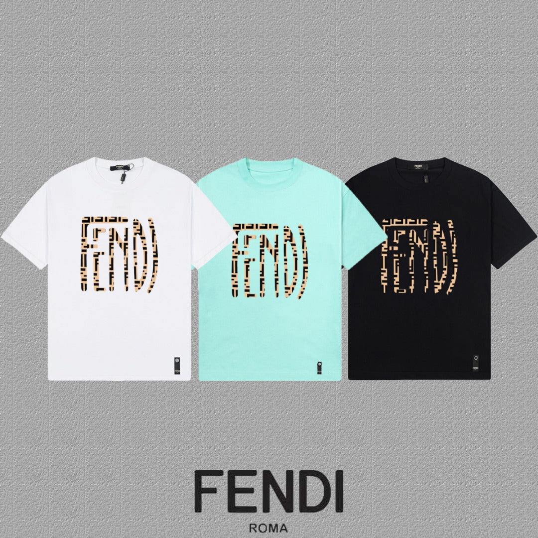 Fendi 2026 Men's Short-Sleeve T-Shirt Cotton 805990