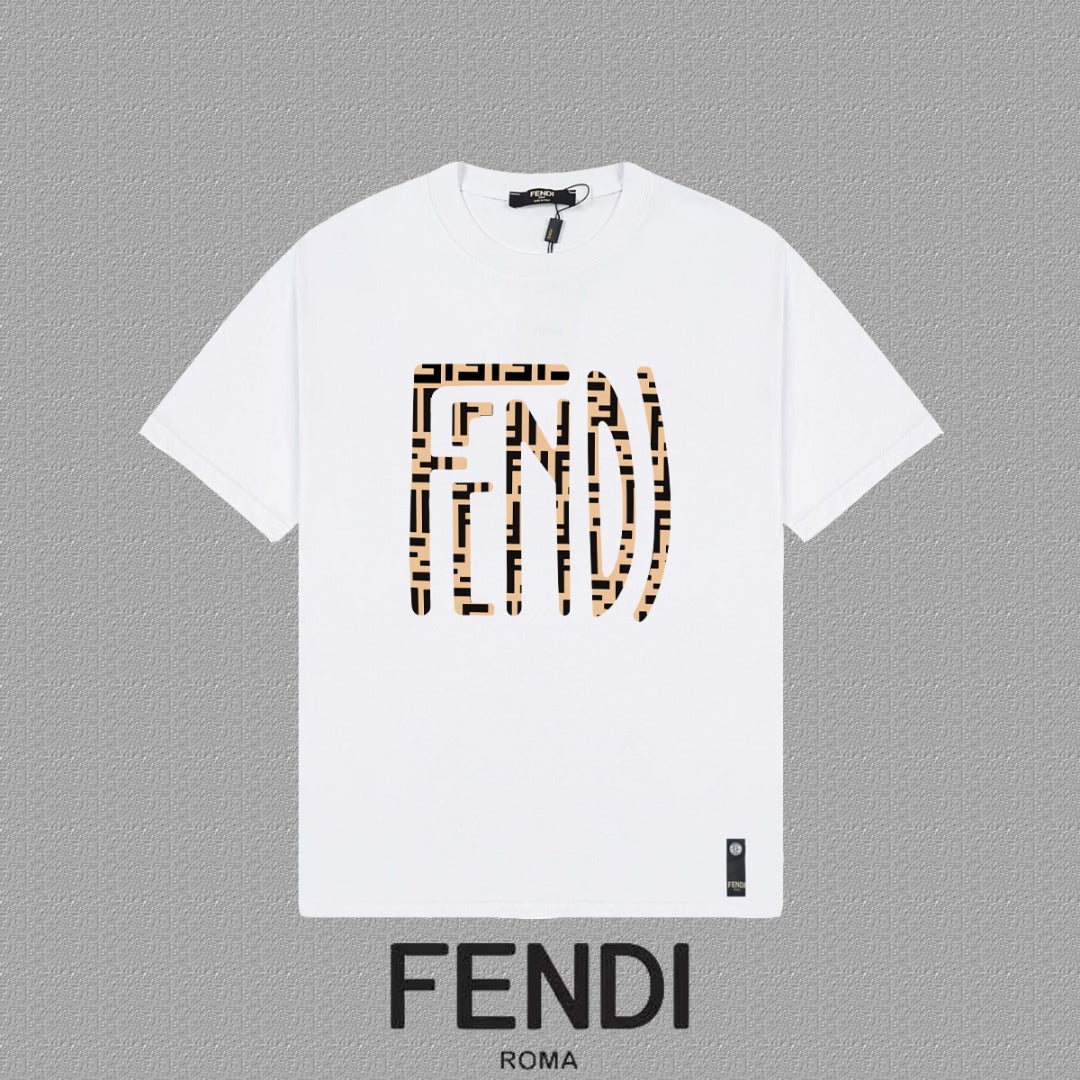 Fendi 2026 Men's Short-Sleeve T-Shirt Cotton 805990