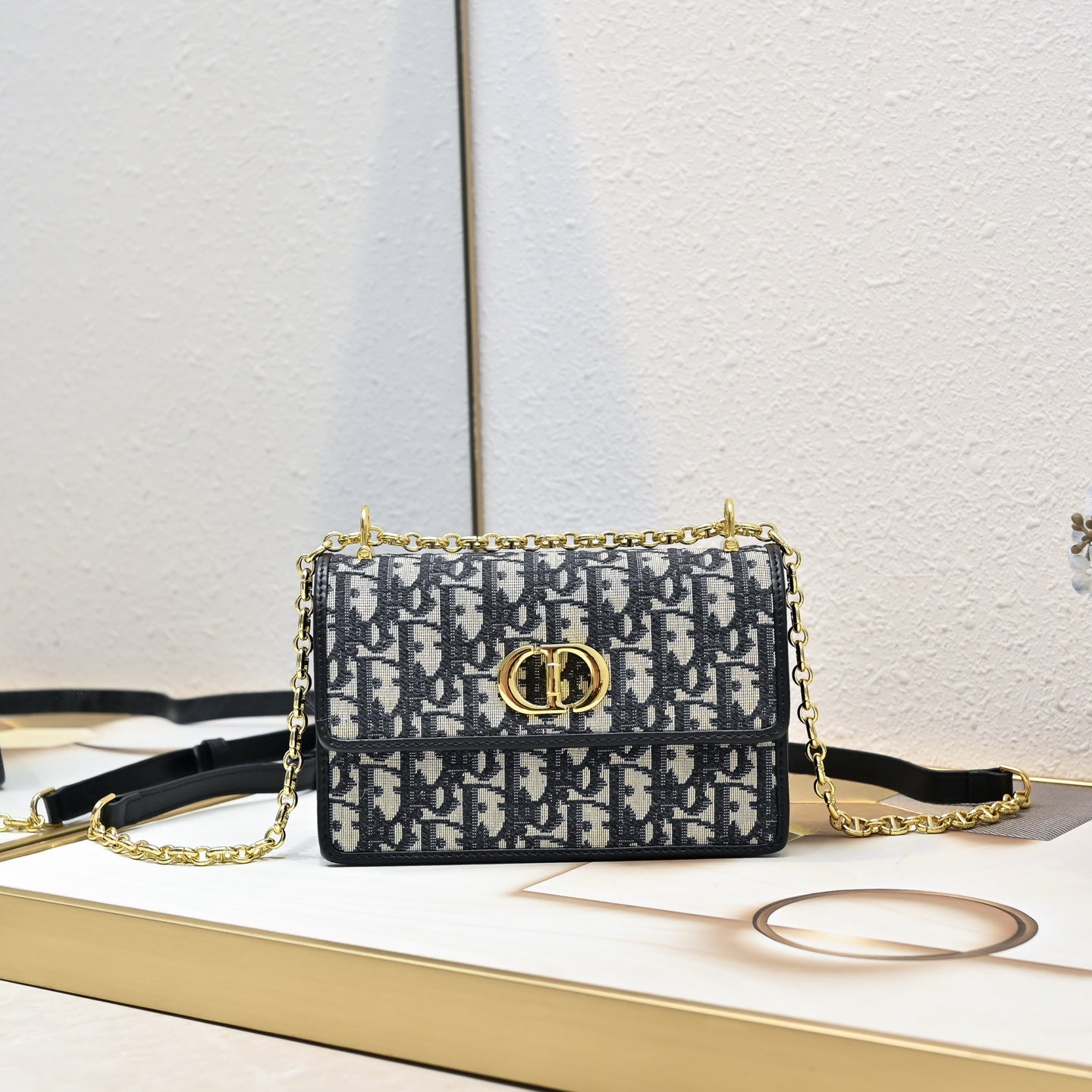 Dior 2026 Miss Caro Mini Bag 18cm Fabric Leather