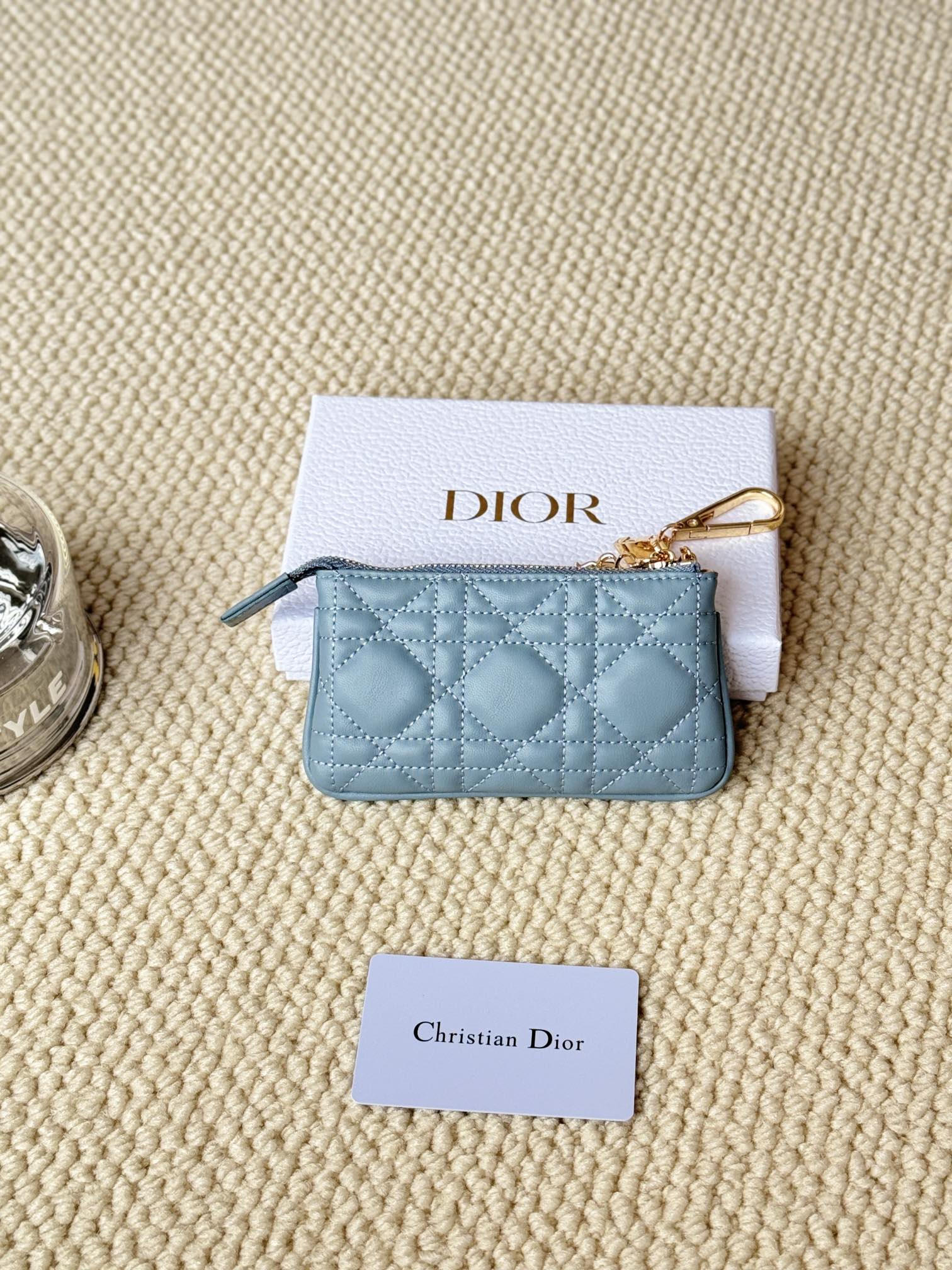 Dior 2026 Key Pouch 14.5cm Lambskin