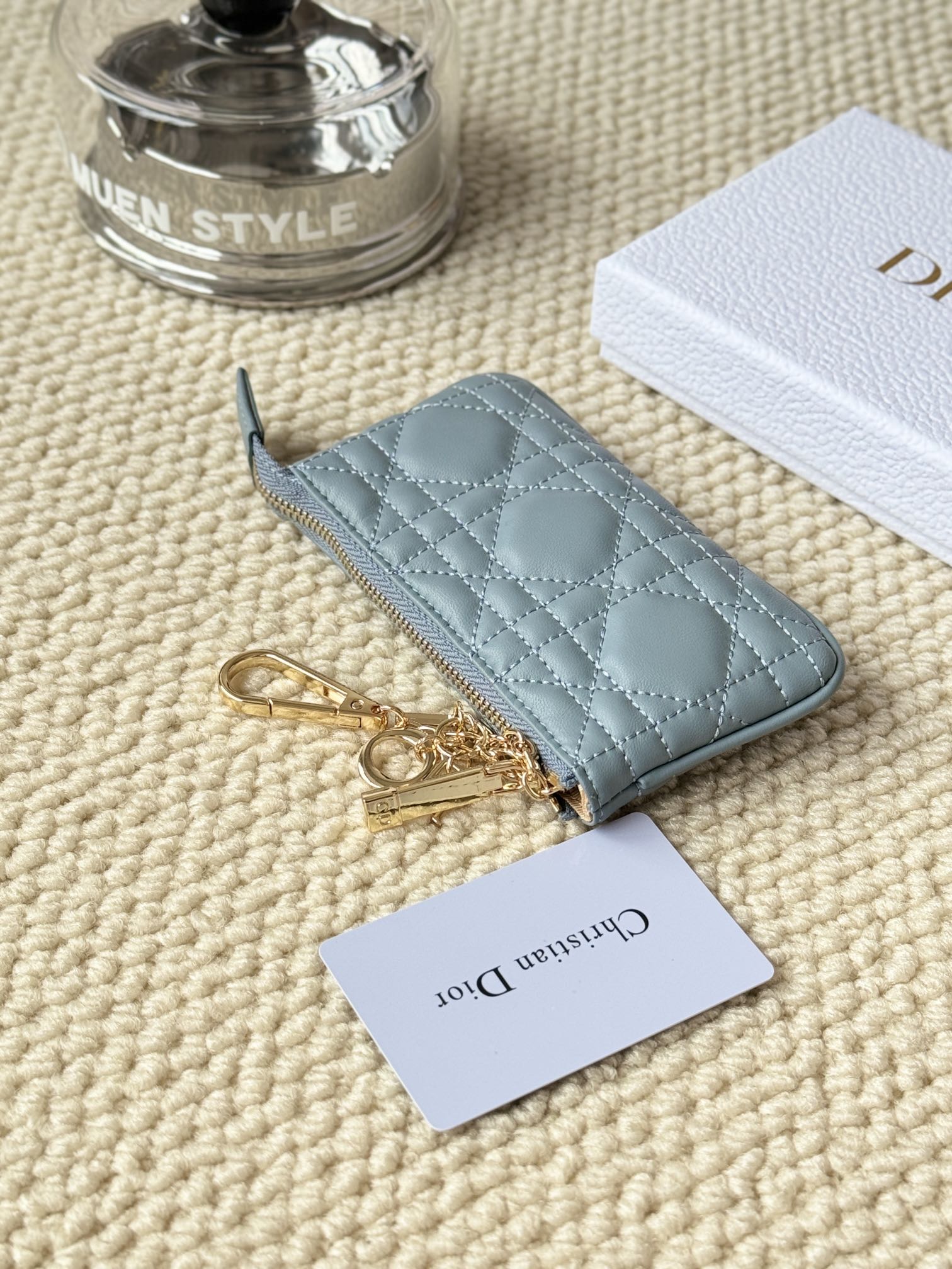 Dior 2026 Key Pouch 14.5cm Lambskin