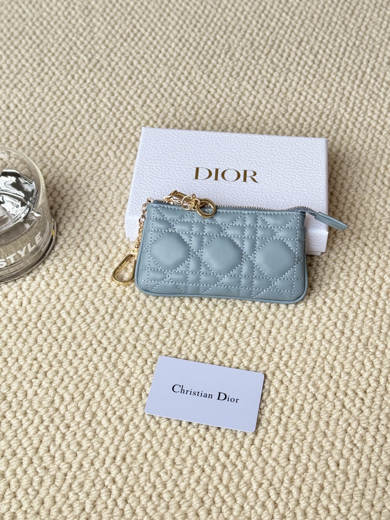Dior 2026 Key Pouch 14.5cm Lambskin