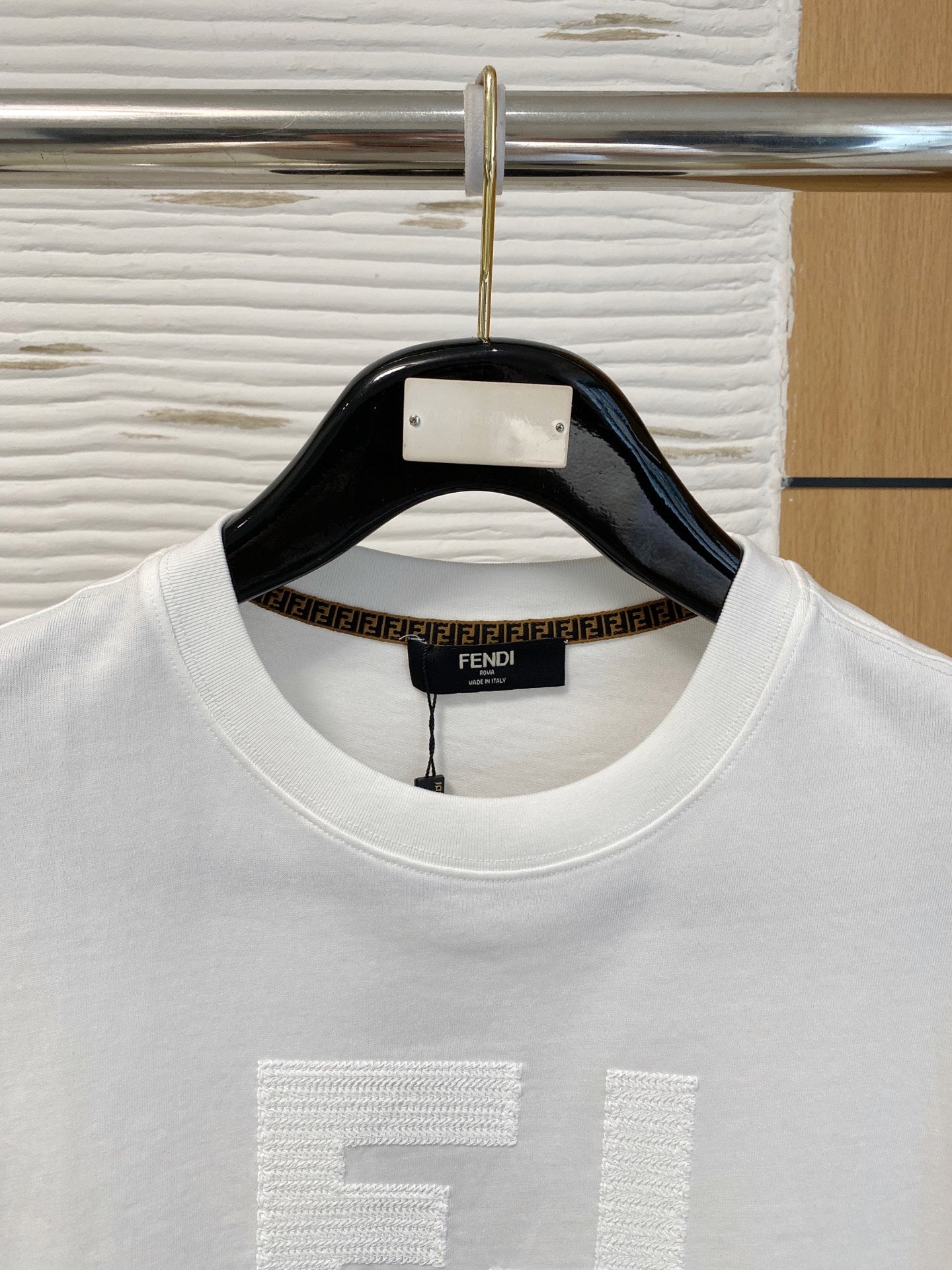 Fendi 2026 Short-Sleeve T-Shirt Cotton 739778