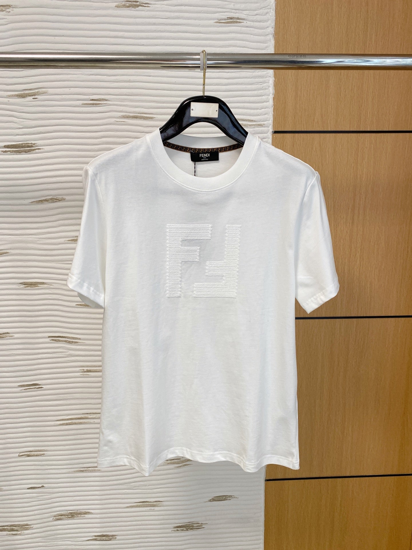 Fendi 2026 Short-Sleeve T-Shirt Cotton 739778